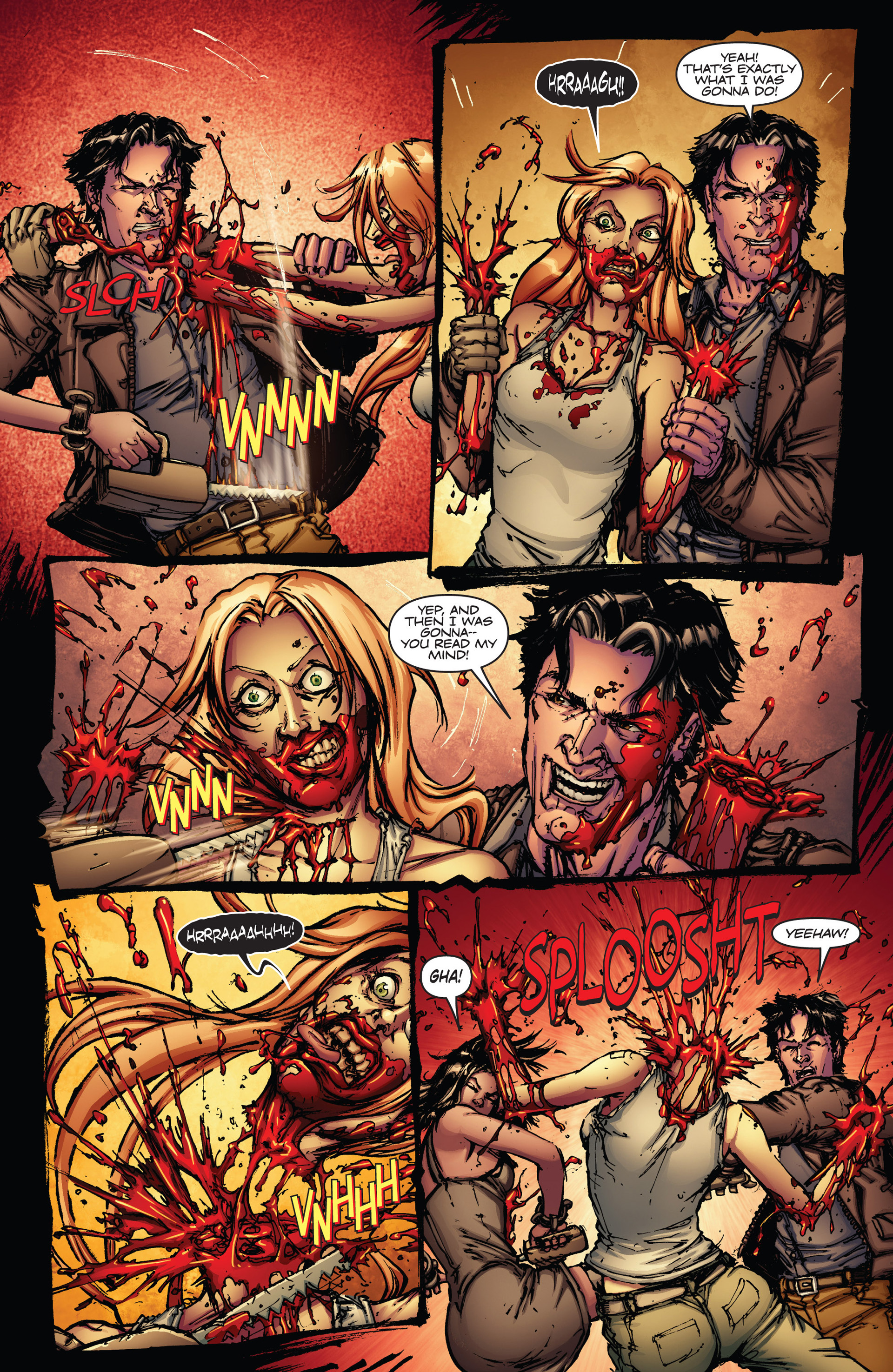 Read online Army of Darkness vs. Hack/Slash comic -  Issue #1 - 23