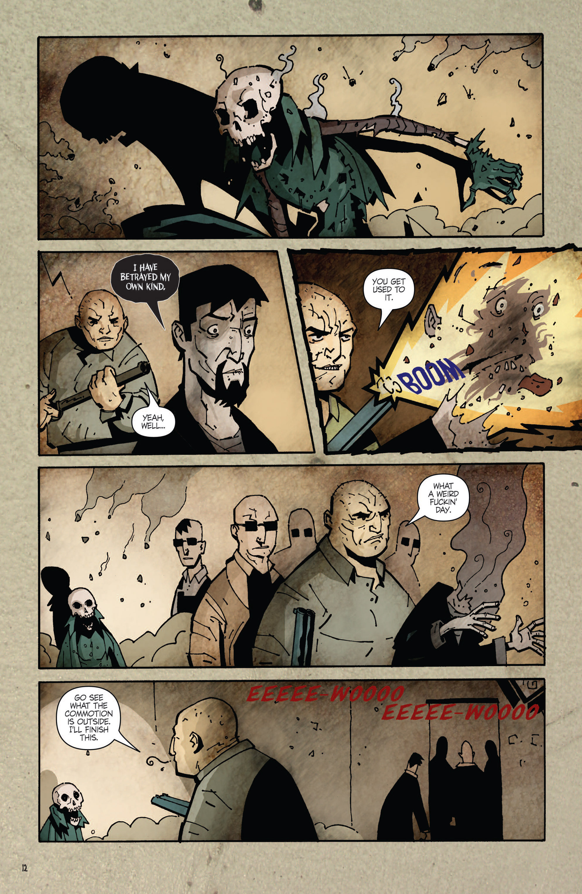 Read online Secret Skull comic -  Issue #4 - 13