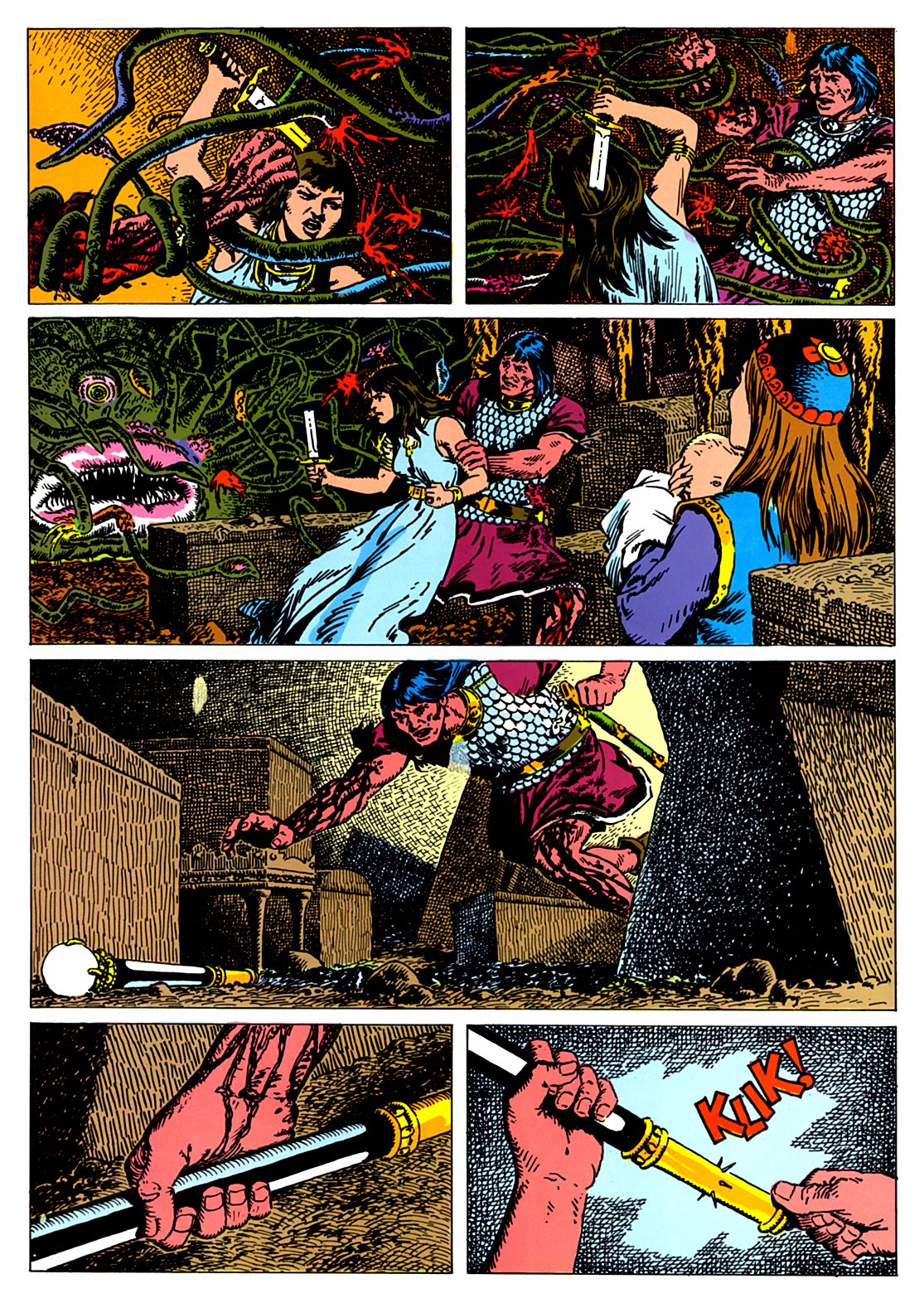 Read online Marvel Graphic Novel comic -  Issue #28 - Conan - The Reaver - 61
