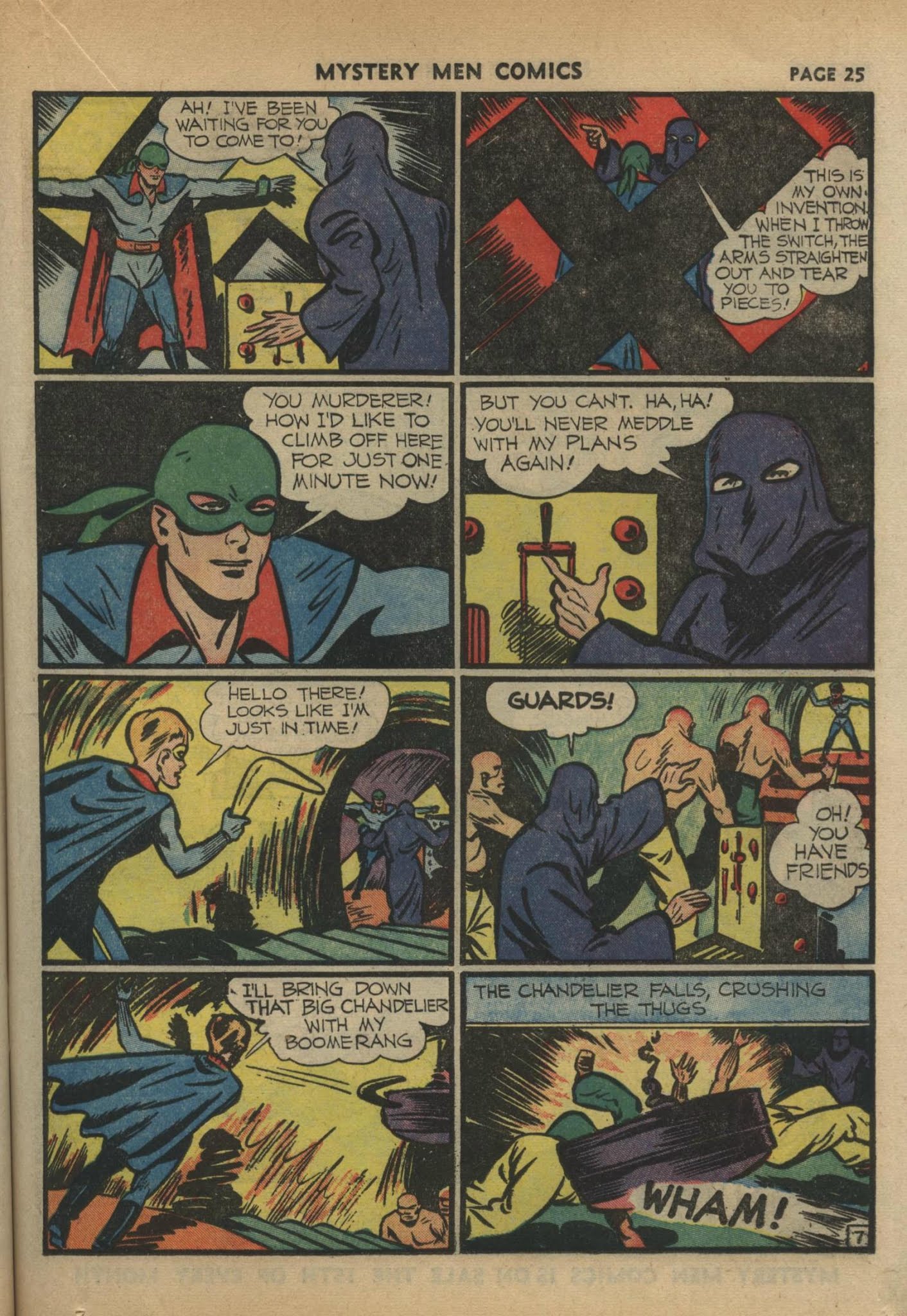 Read online Mystery Men Comics comic -  Issue #18 - 27