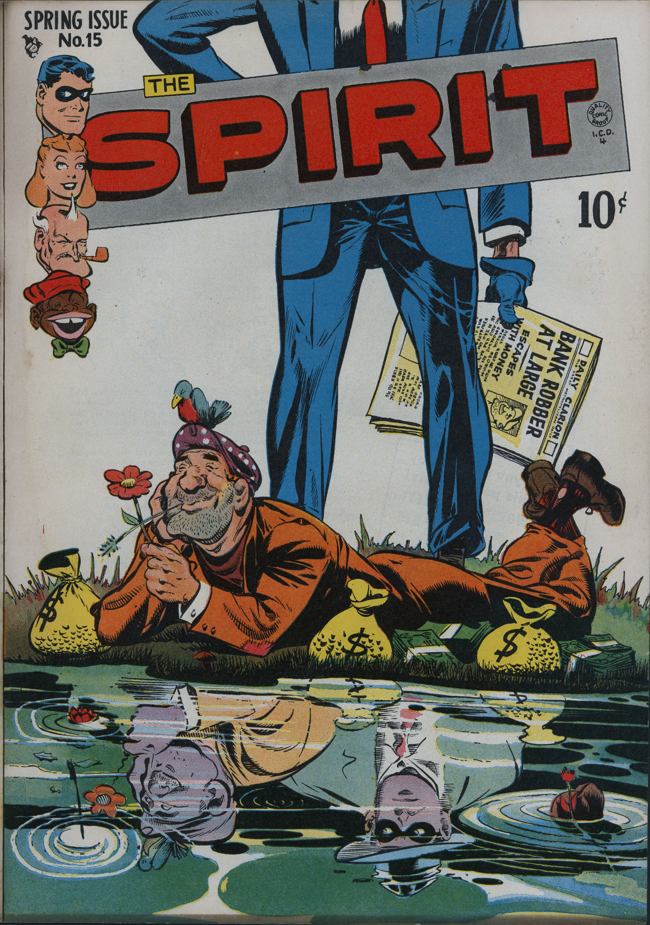 Read online The Spirit (1944) comic -  Issue #15 - 1
