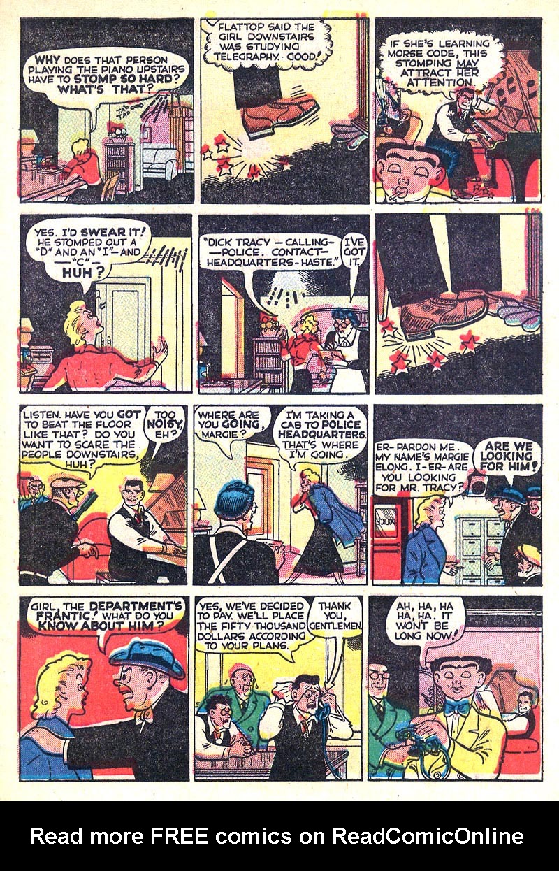Read online Dick Tracy comic -  Issue #110 - 7