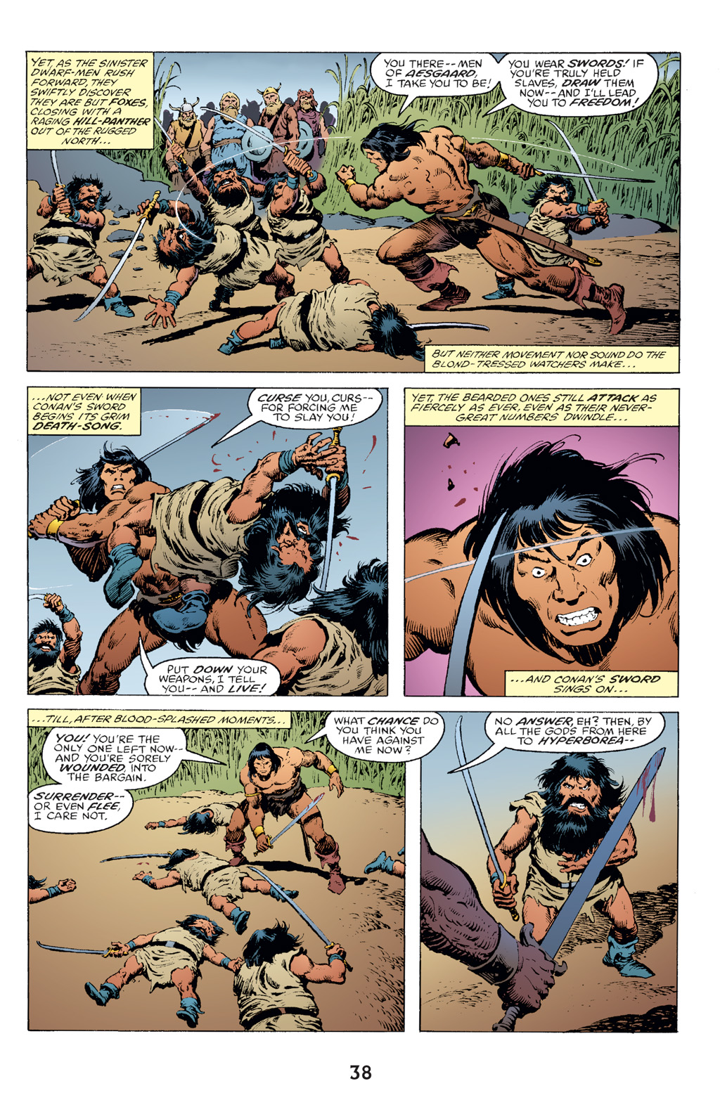Read online The Chronicles of Conan comic -  Issue # TPB 14 (Part 1) - 38