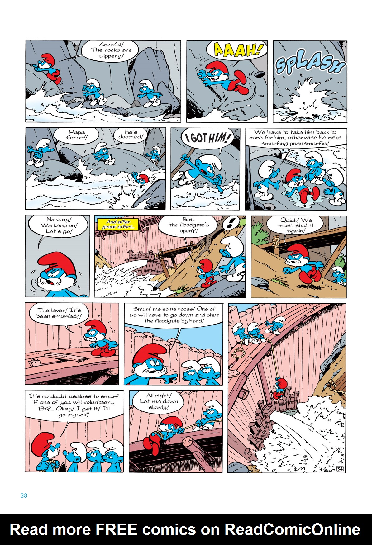 Read online The Smurfs comic -  Issue #4 - 38