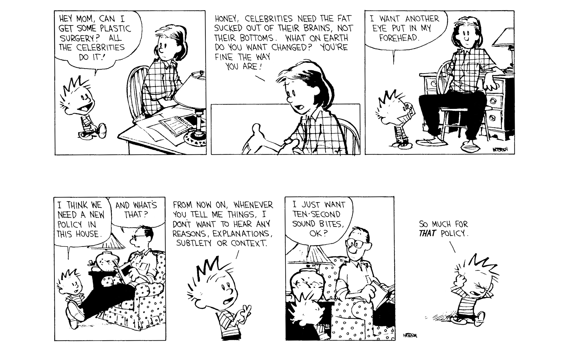 Read online Calvin and Hobbes comic -  Issue #8 - 64