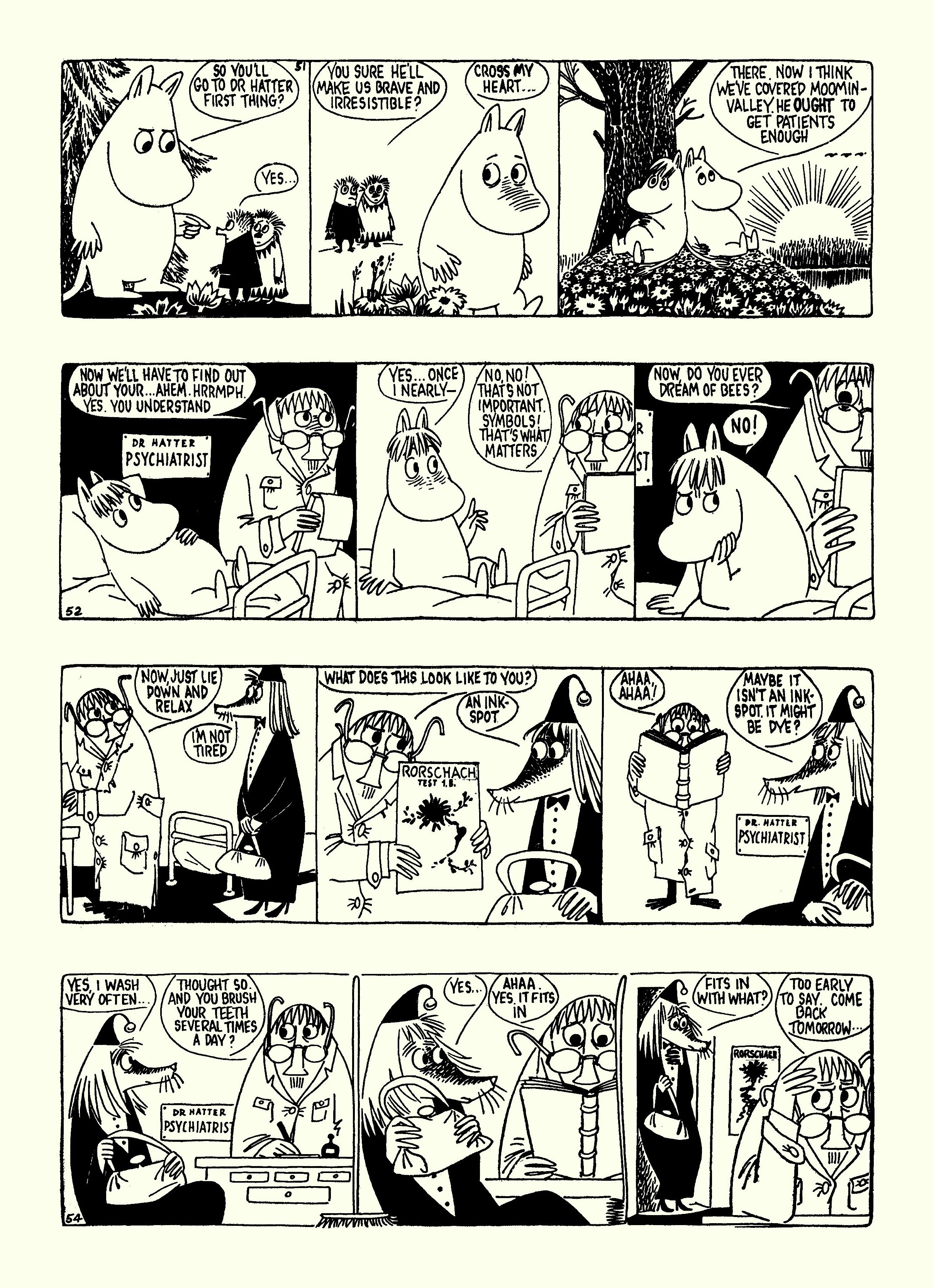 Read online Moomin: The Complete Tove Jansson Comic Strip comic -  Issue # TPB 5 - 70
