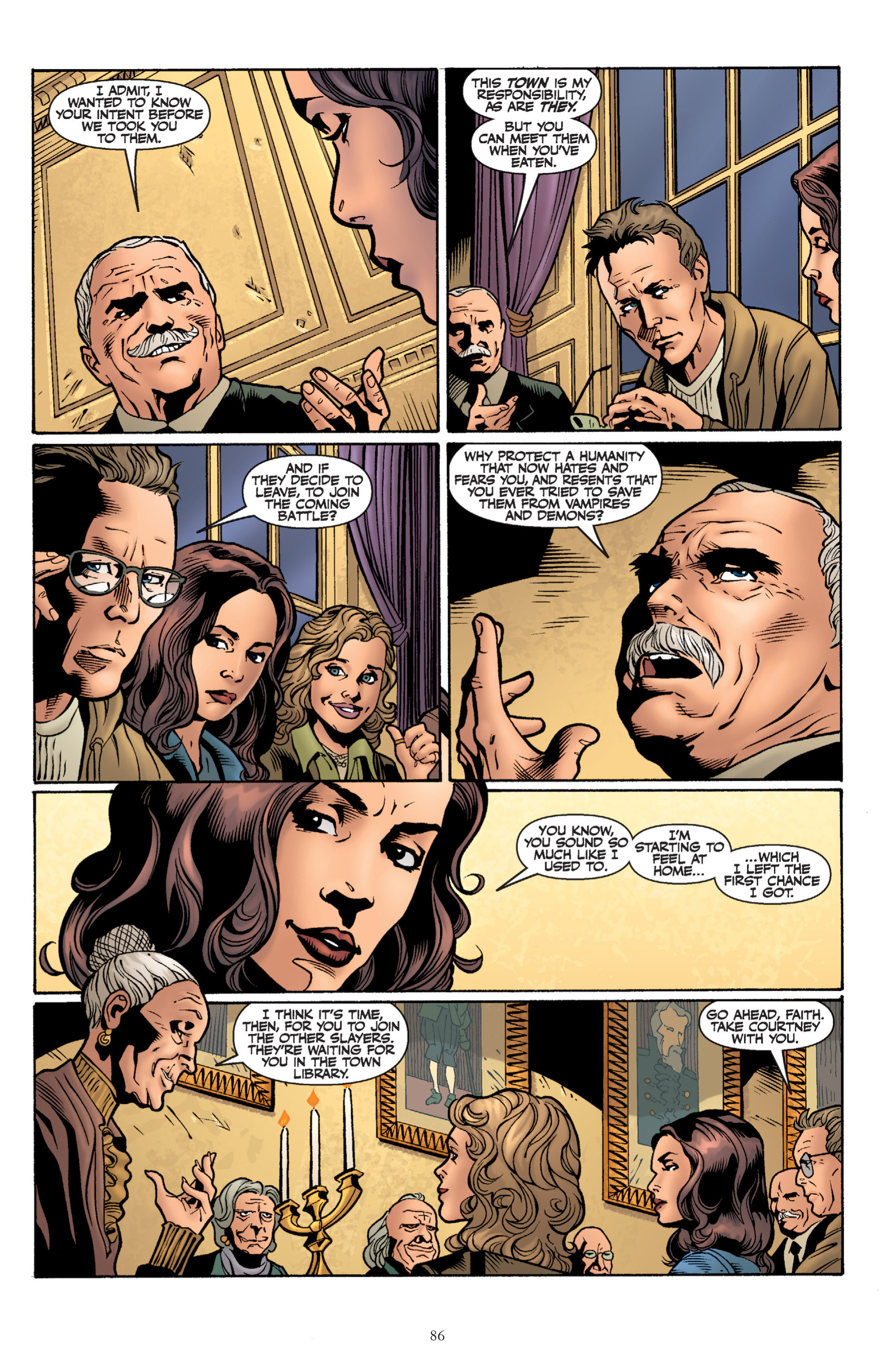 Read online Buffy the Vampire Slayer Season Eight comic -  Issue # _TPB 5 - Predators and Prey - 86