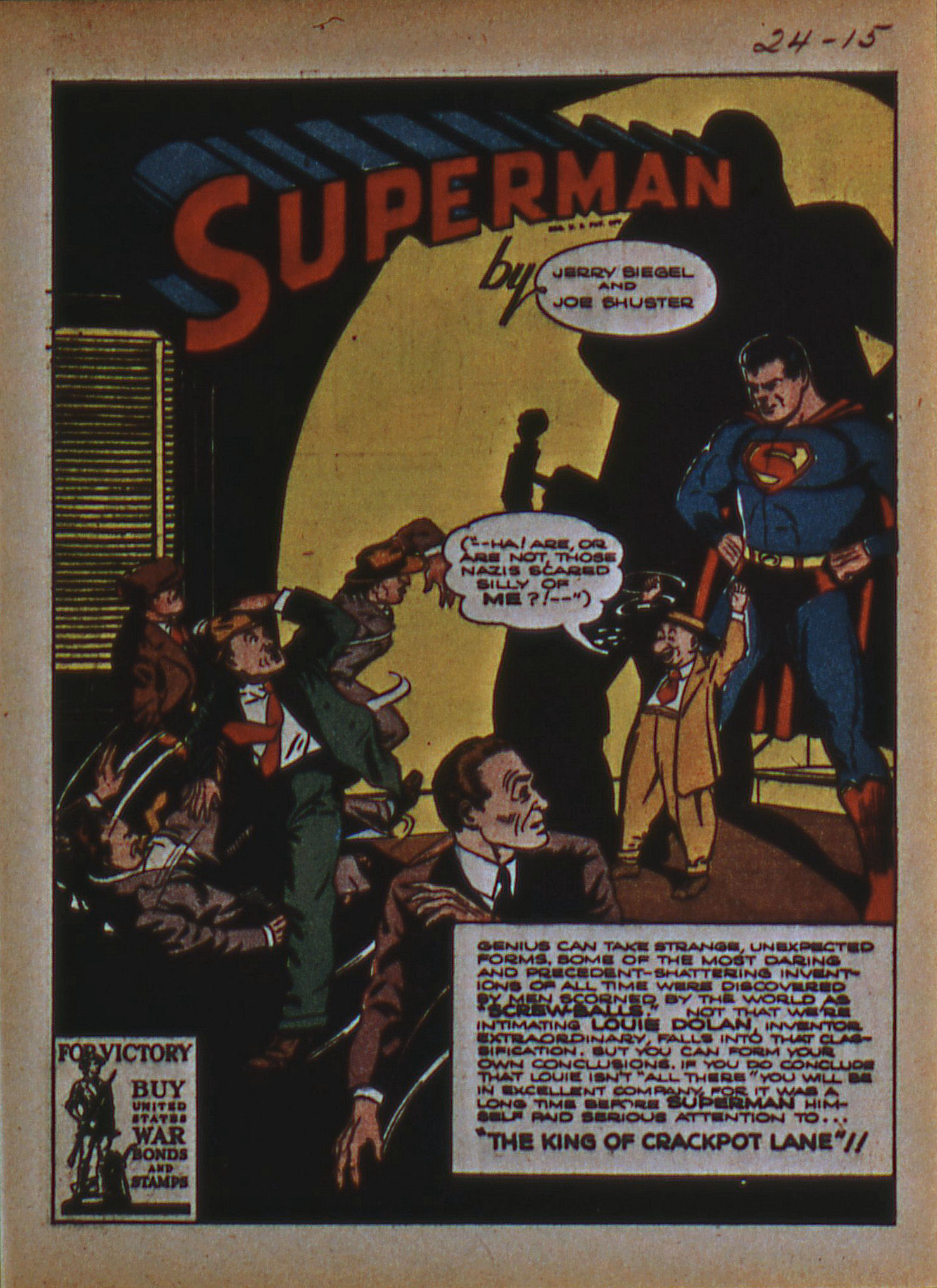 Read online Superman (1939) comic -  Issue #24 - 18
