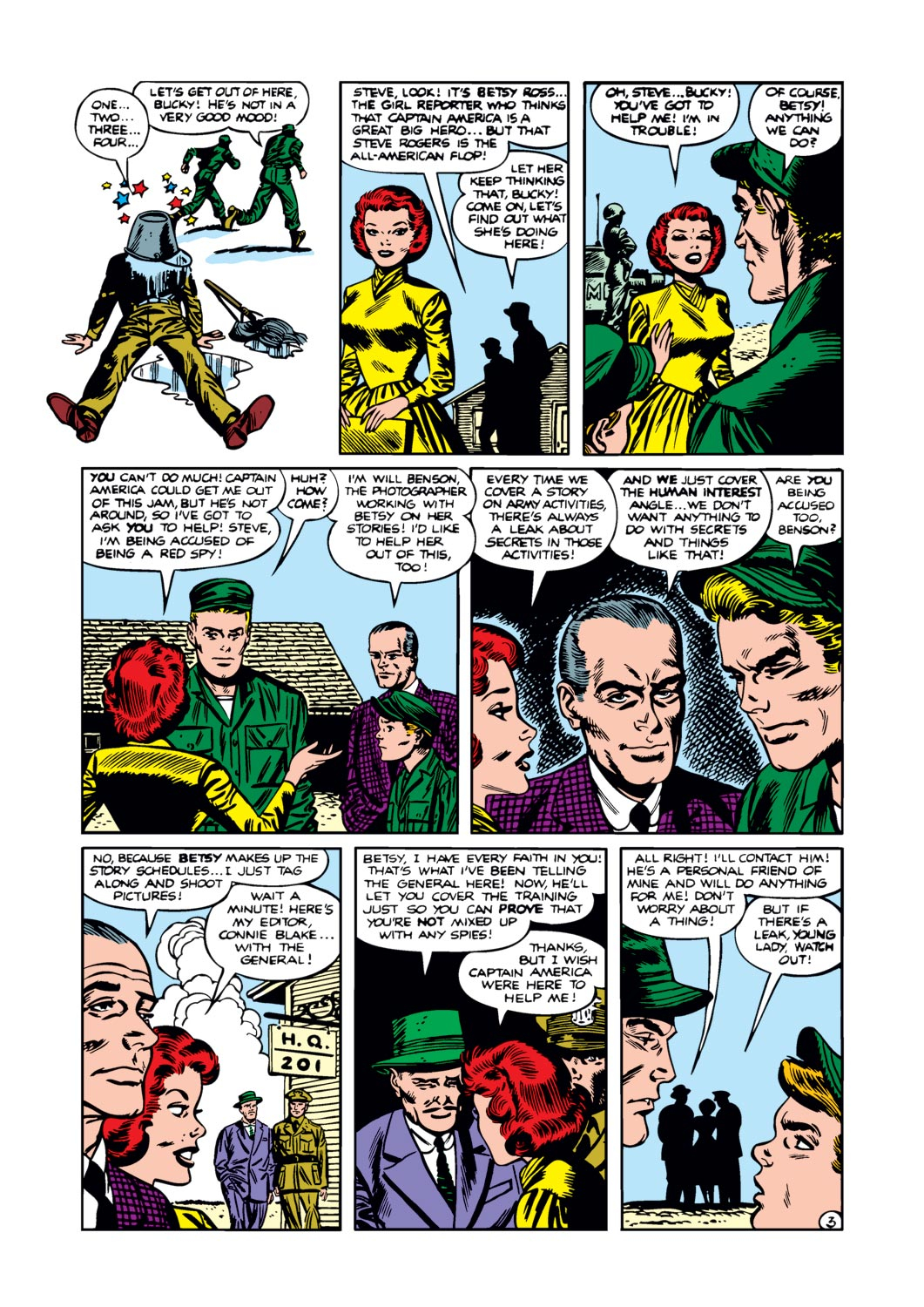 Read online Captain America Comics comic -  Issue #76 - 4