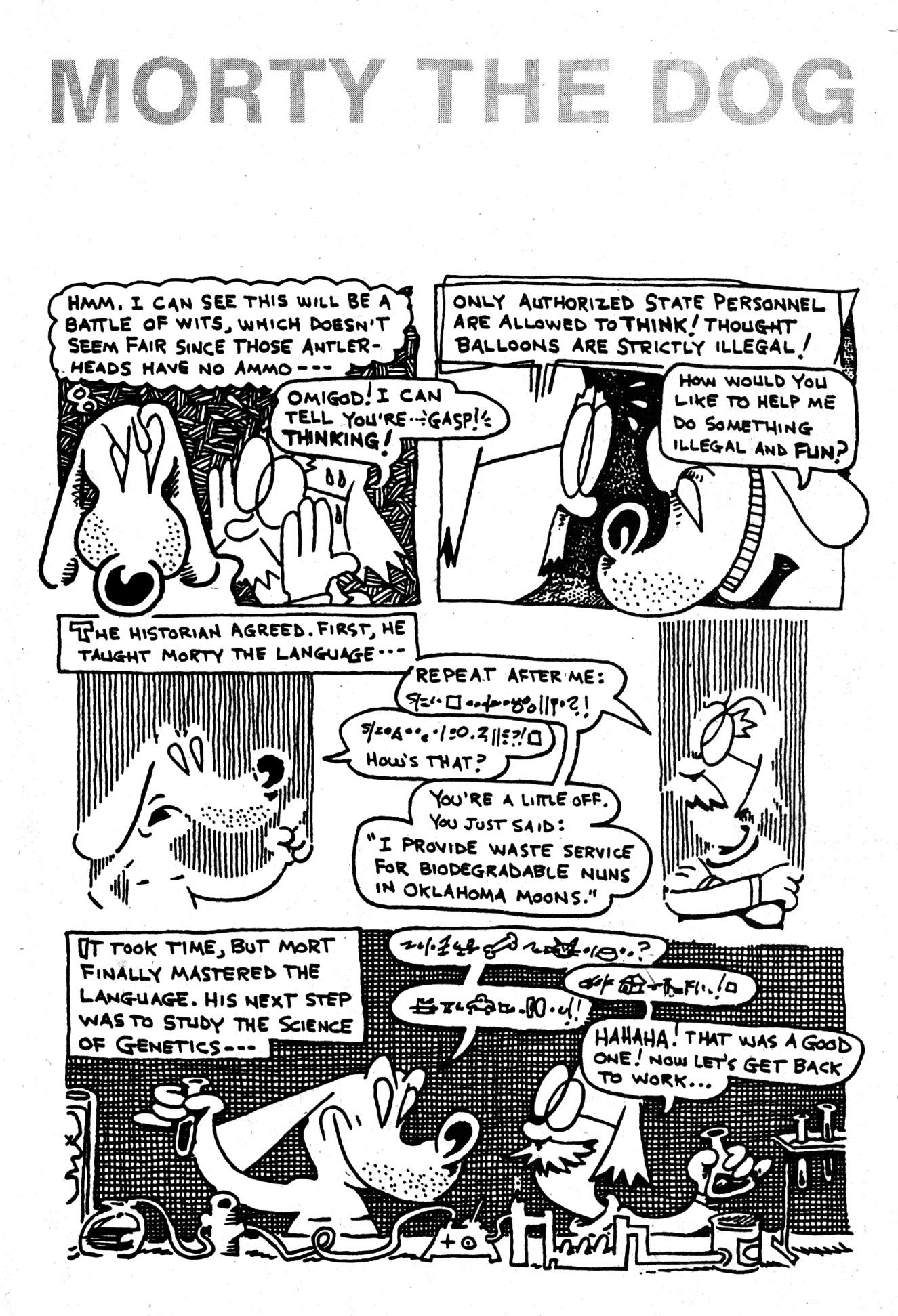 Read online Morty the Dog (1987) comic -  Issue #1 - 9