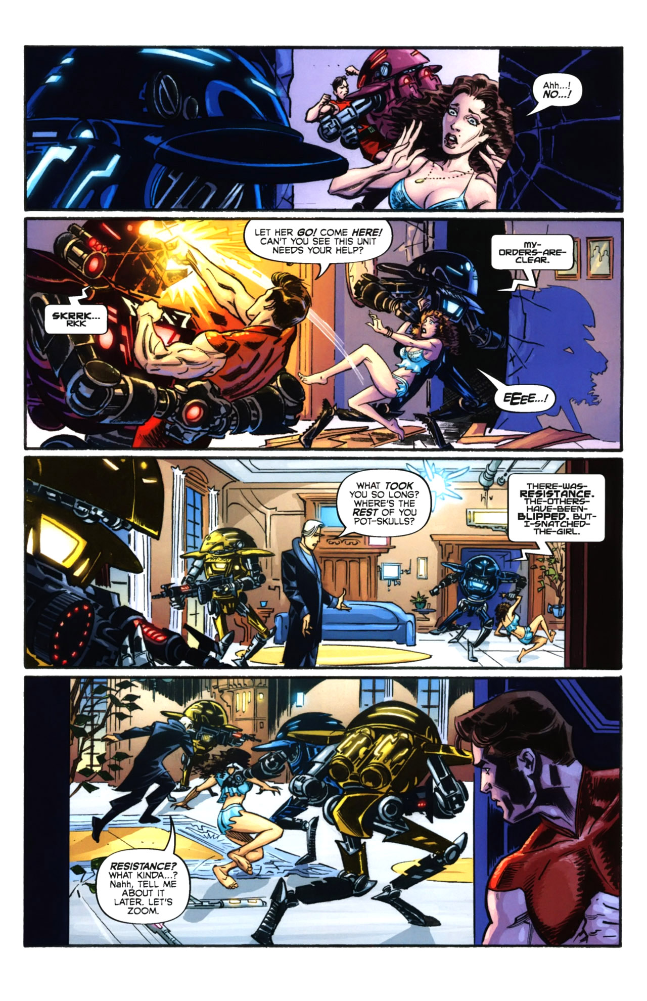 Read online Magnus, Robot Fighter (2010) comic -  Issue #1 - 6