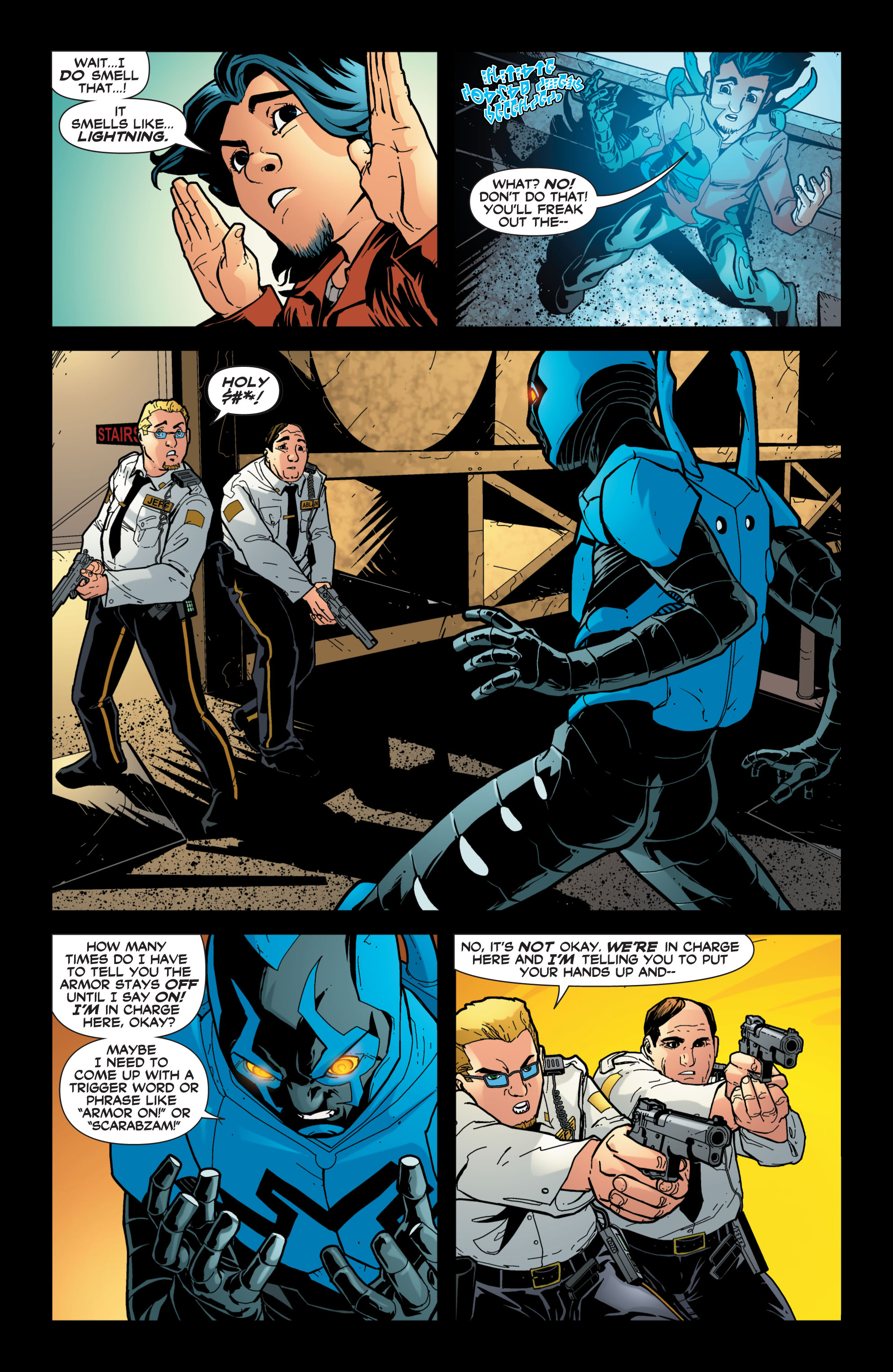 Read online Blue Beetle (2006) comic -  Issue #15 - 12