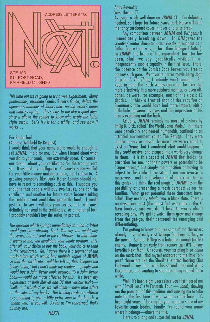 Read online John Byrne's Next Men (1992) comic -  Issue #3 - 27