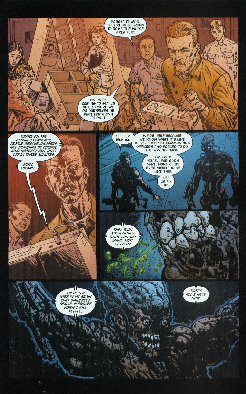 Read online Global Frequency comic -  Issue #2 - 14