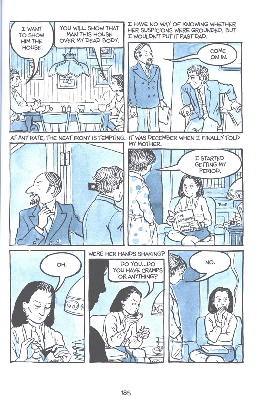 Read online Fun Home: A Family Tragicomic comic -  Issue # TPB - 191