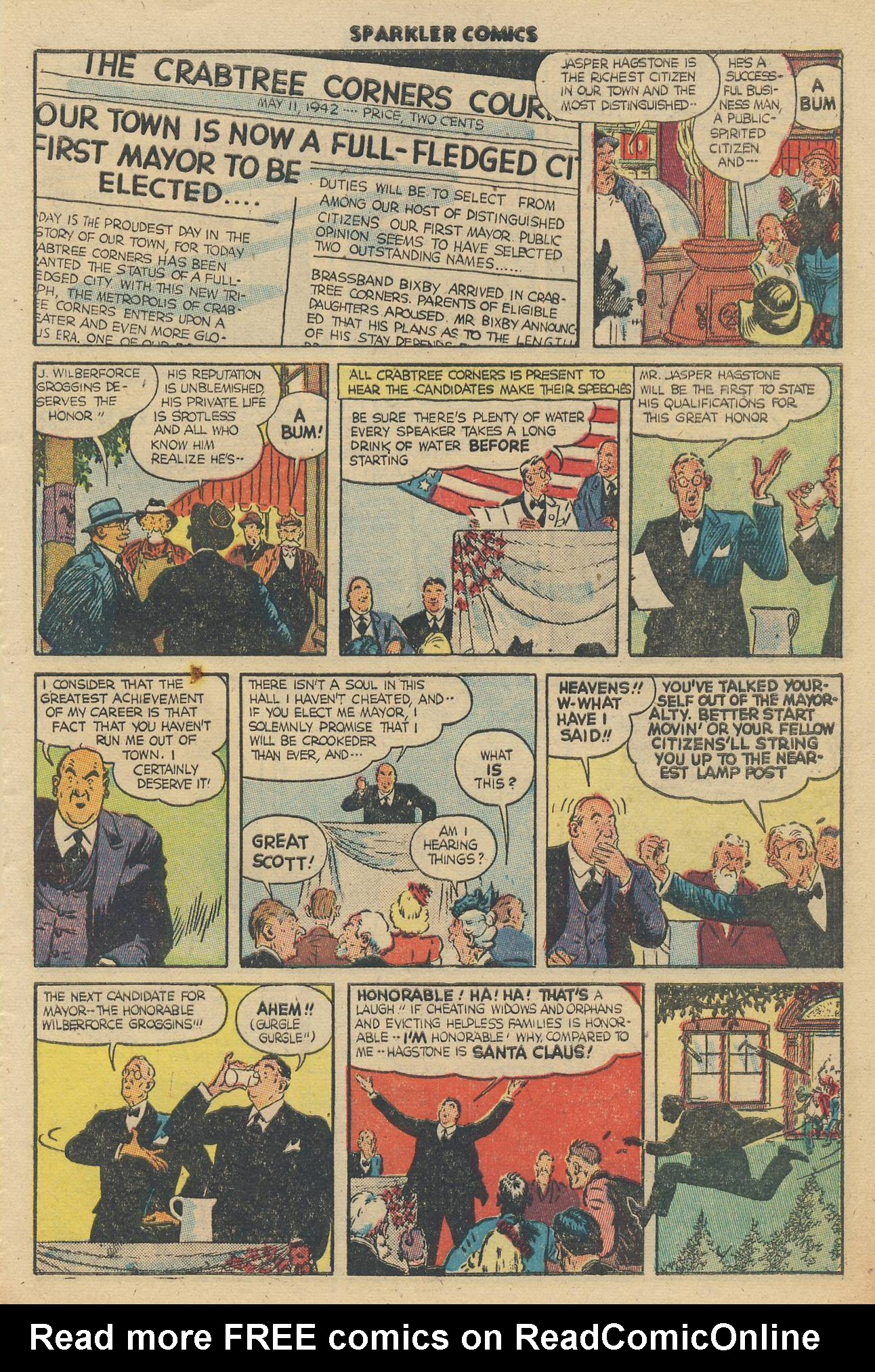 Read online Sparkler Comics comic -  Issue #60 - 44