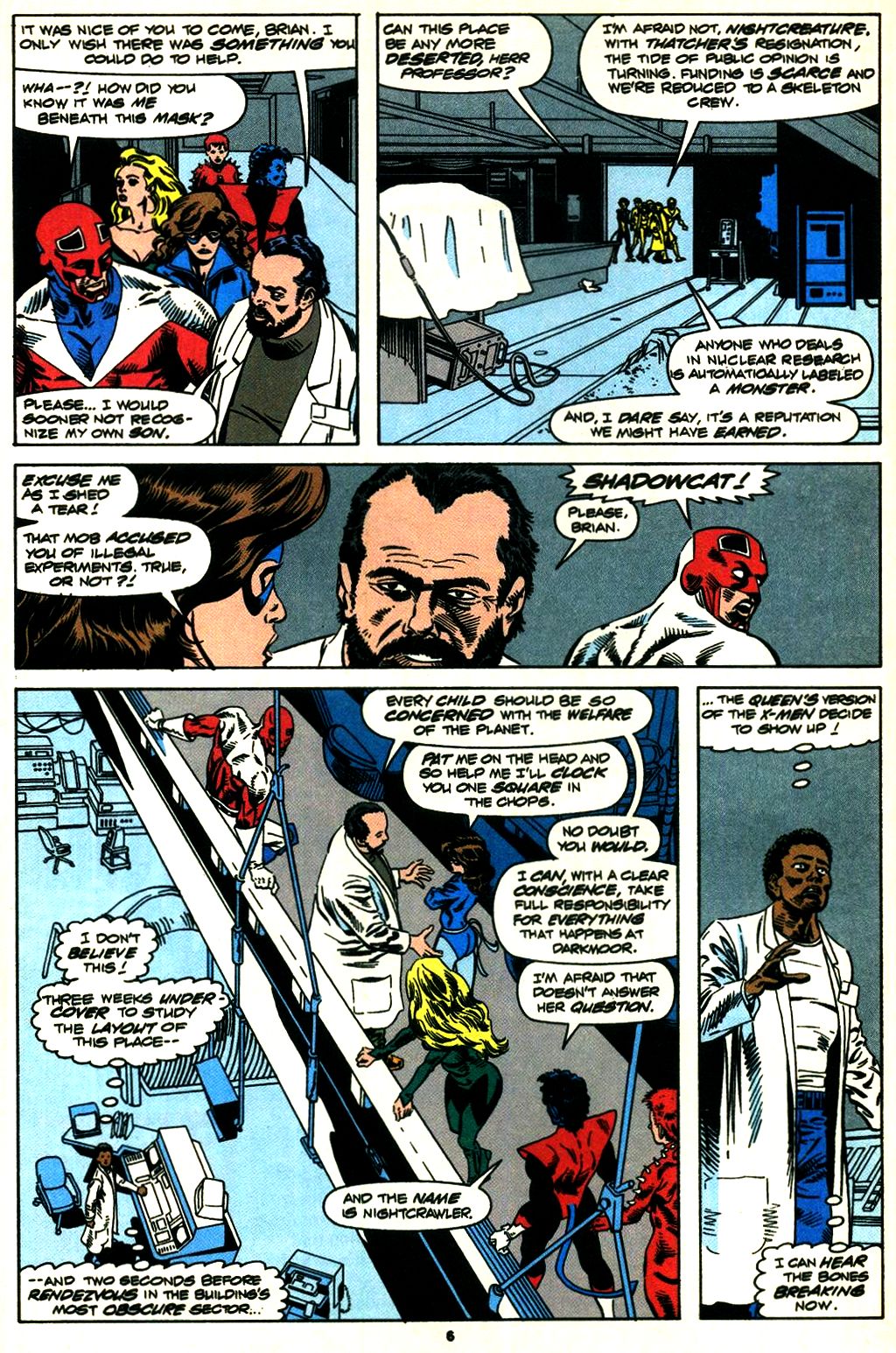 Read online Excalibur (1988) comic -  Issue #36 - 6