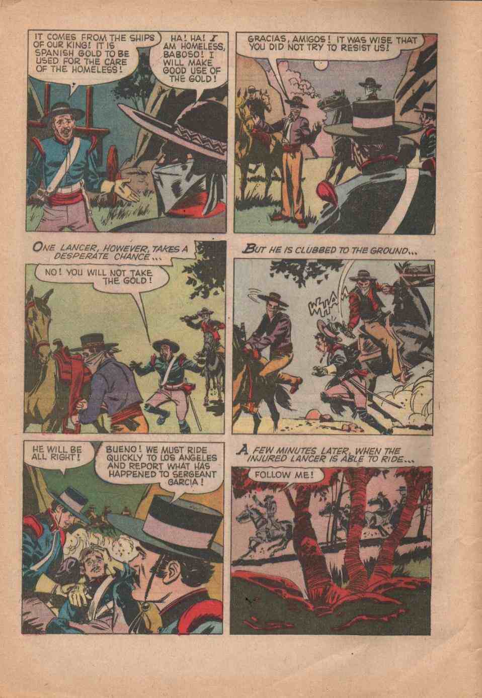 Read online Zorro (1966) comic -  Issue #6 - 4