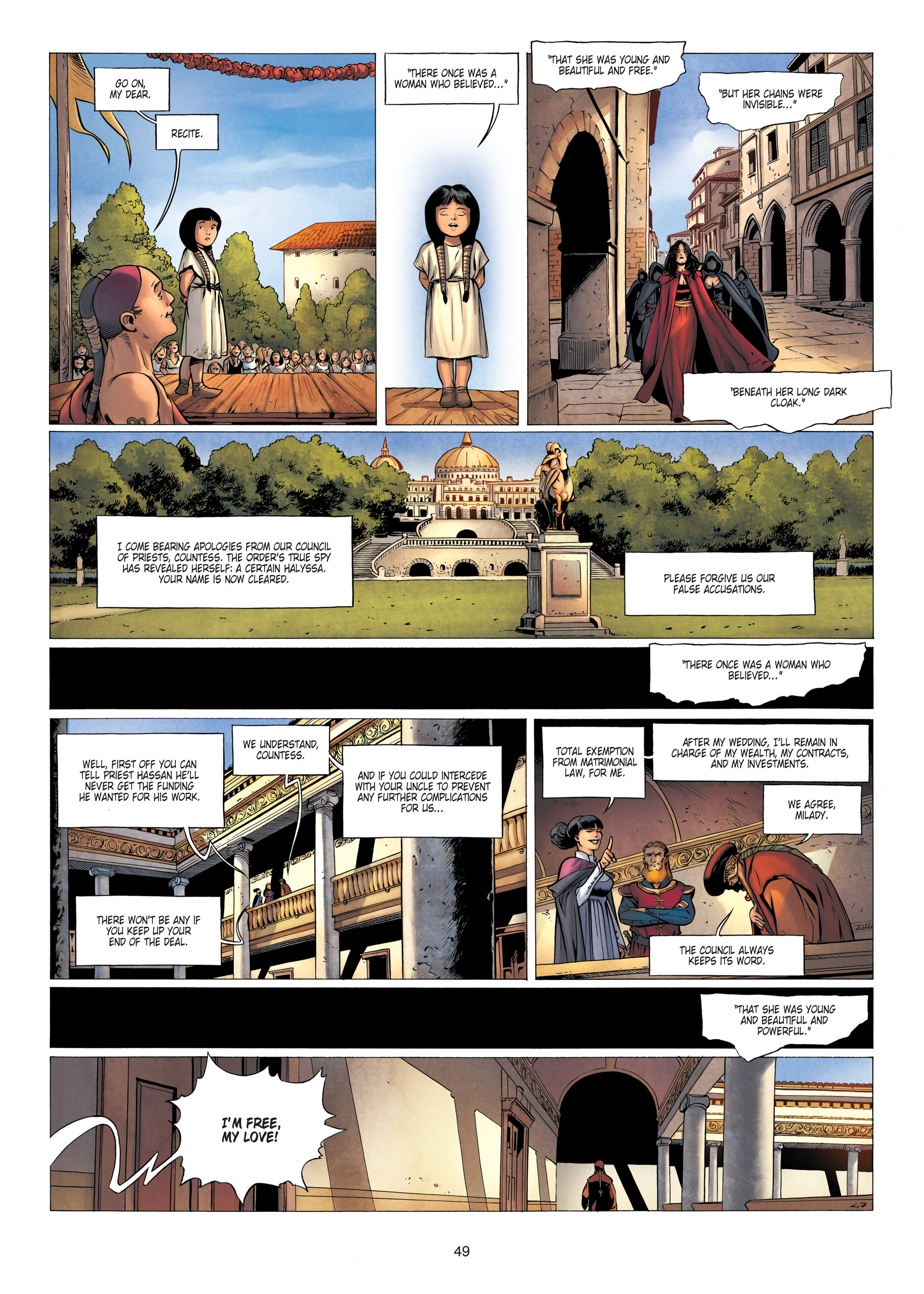 Read online Chronicles of the Dragon Knights comic -  Issue #9 - 49