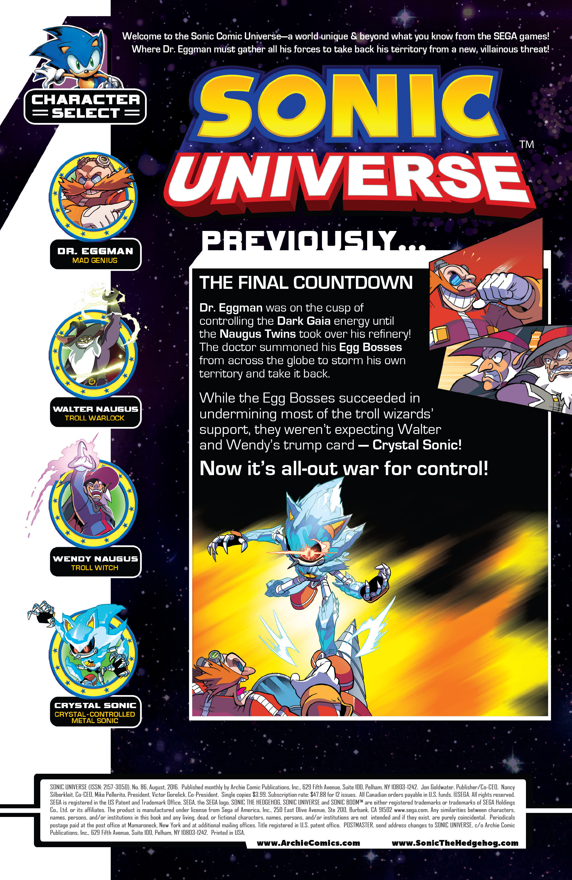 Read online Sonic Universe comic -  Issue #86 - 2