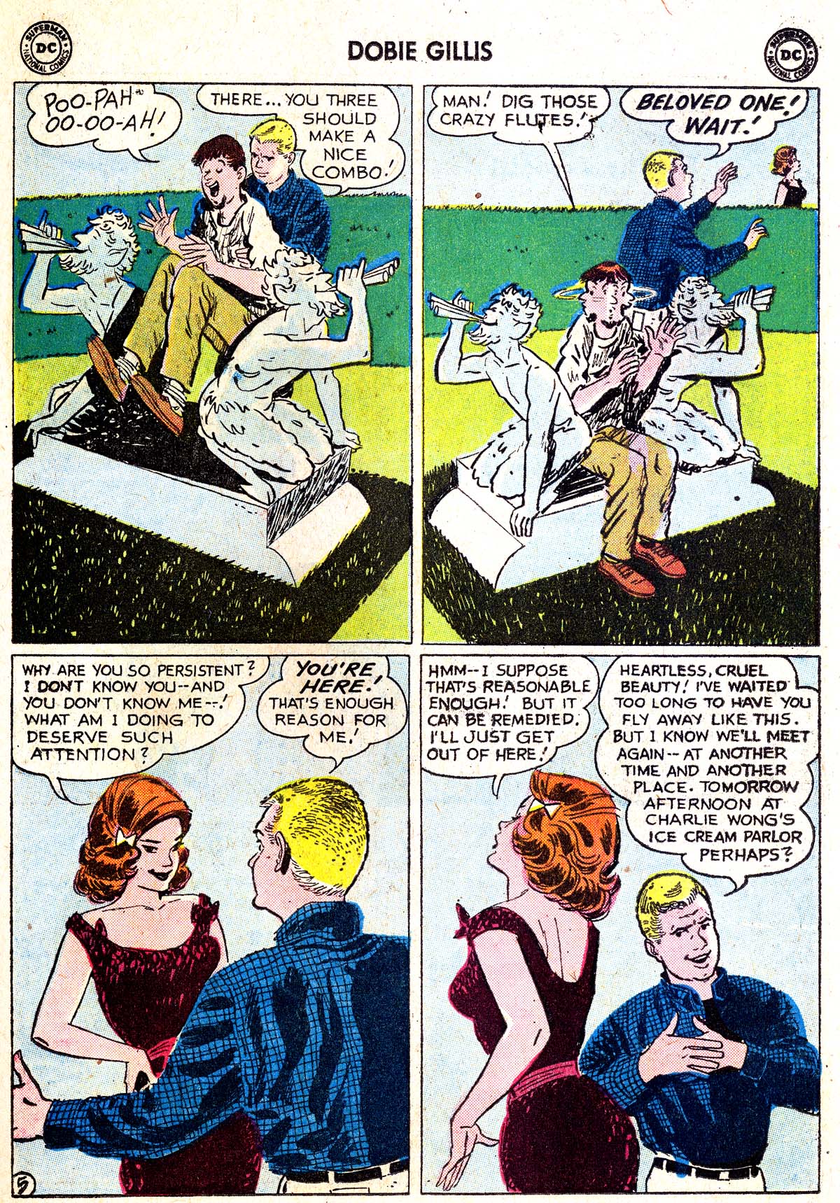 Read online Many Loves of Dobie Gillis comic -  Issue #5 - 7
