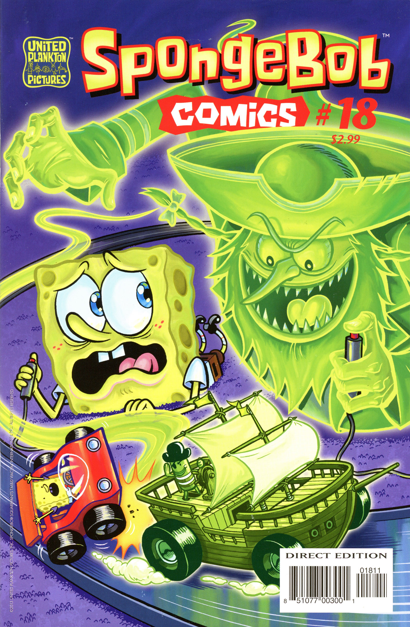 Read online SpongeBob Comics comic -  Issue #18 - 1