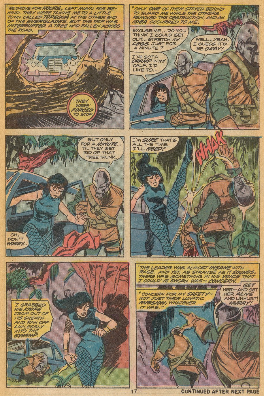 Read online Man-Thing (1974) comic -  Issue #11 - 12