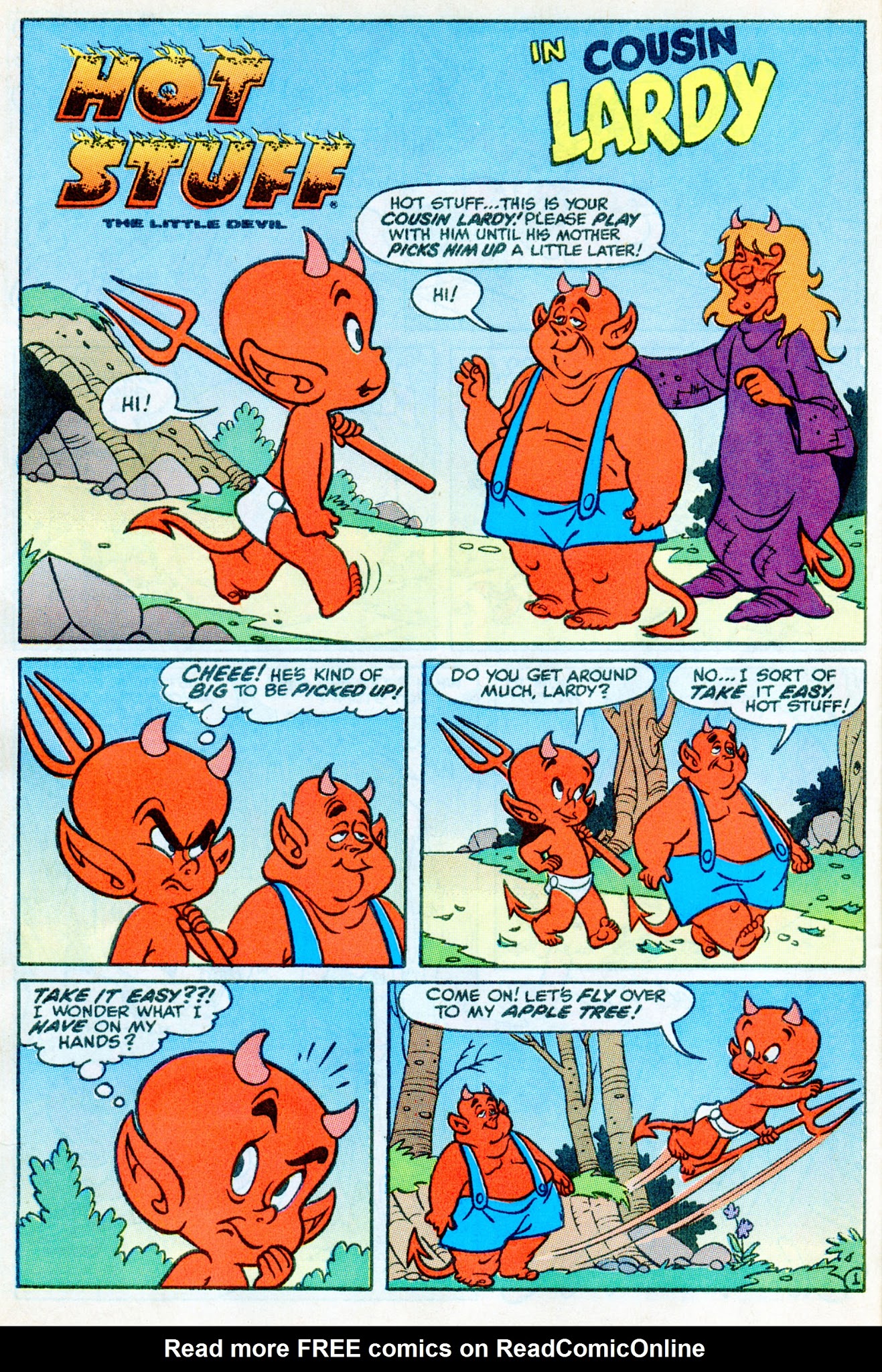 Read online Hot Stuff, the Little Devil comic -  Issue #174 - 8