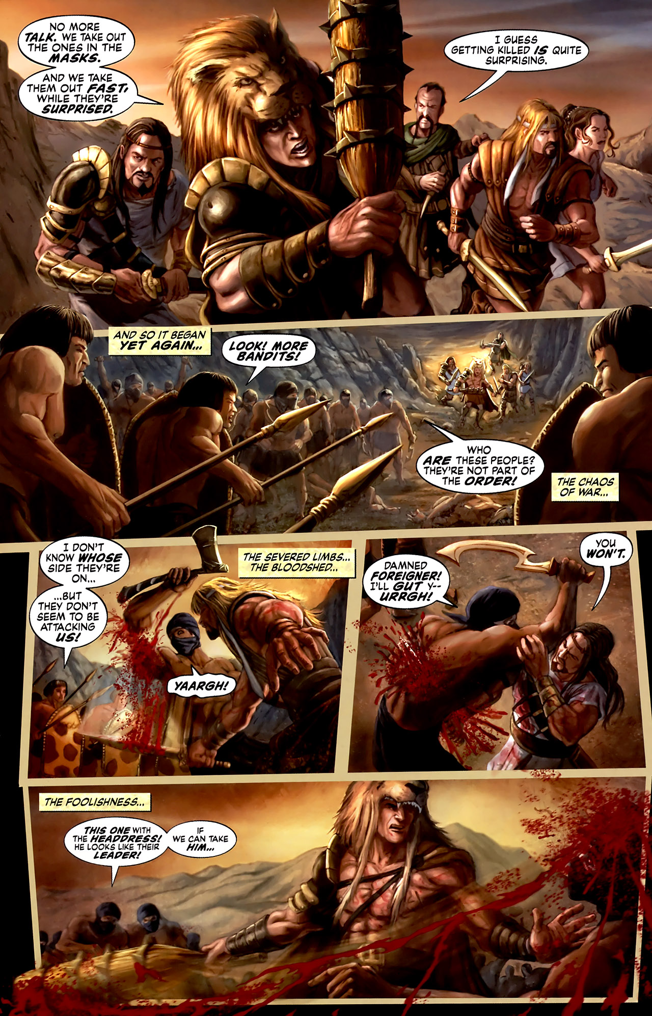 Read online Hercules: The Knives of Kush comic -  Issue #1 - 11