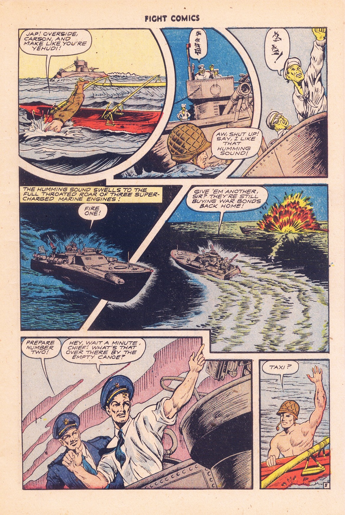 Read online Fight Comics comic -  Issue #38 - 7