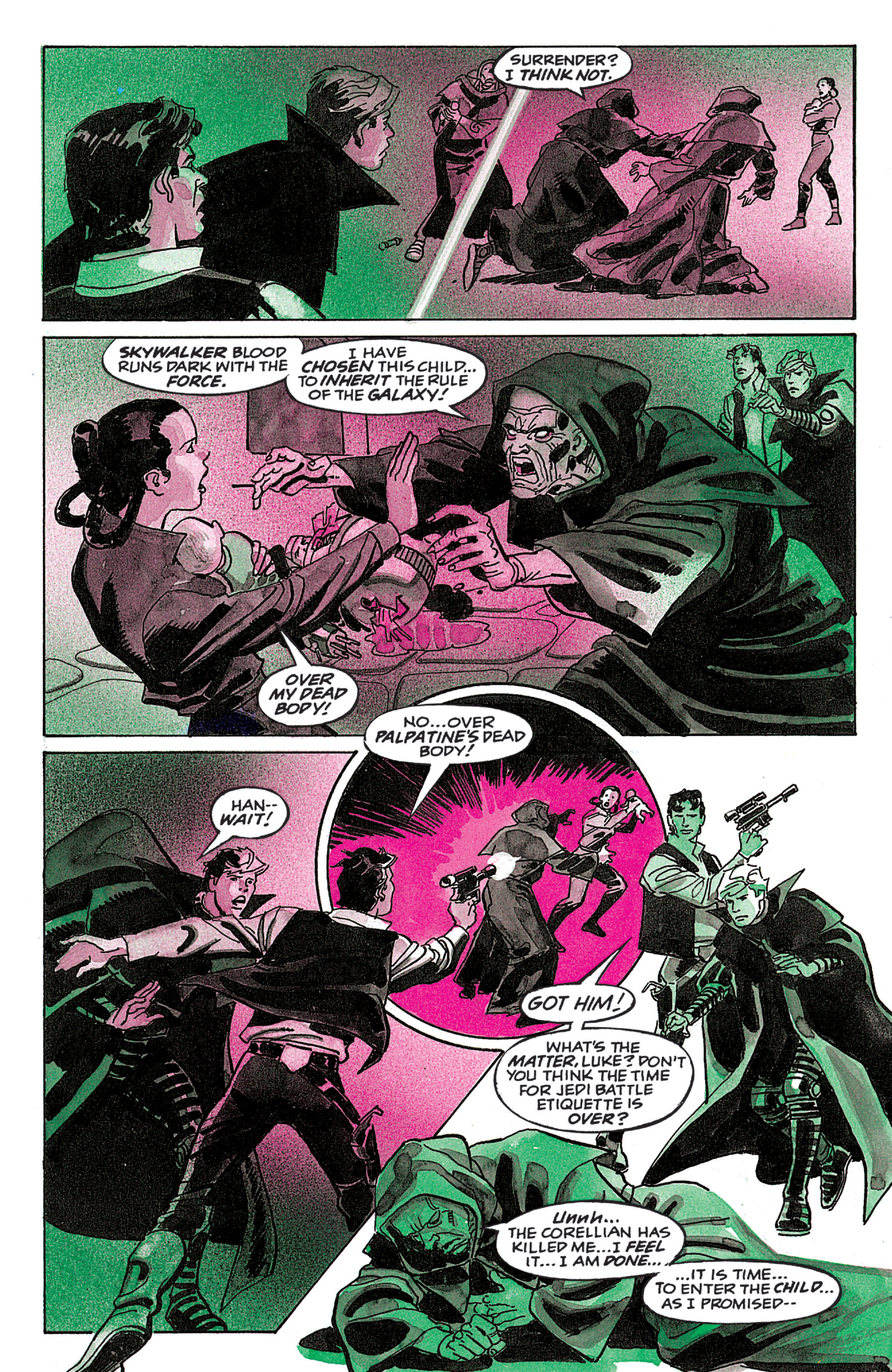 Read online Star Wars: Dark Empire Trilogy comic -  Issue # TPB (Part 4) - 51