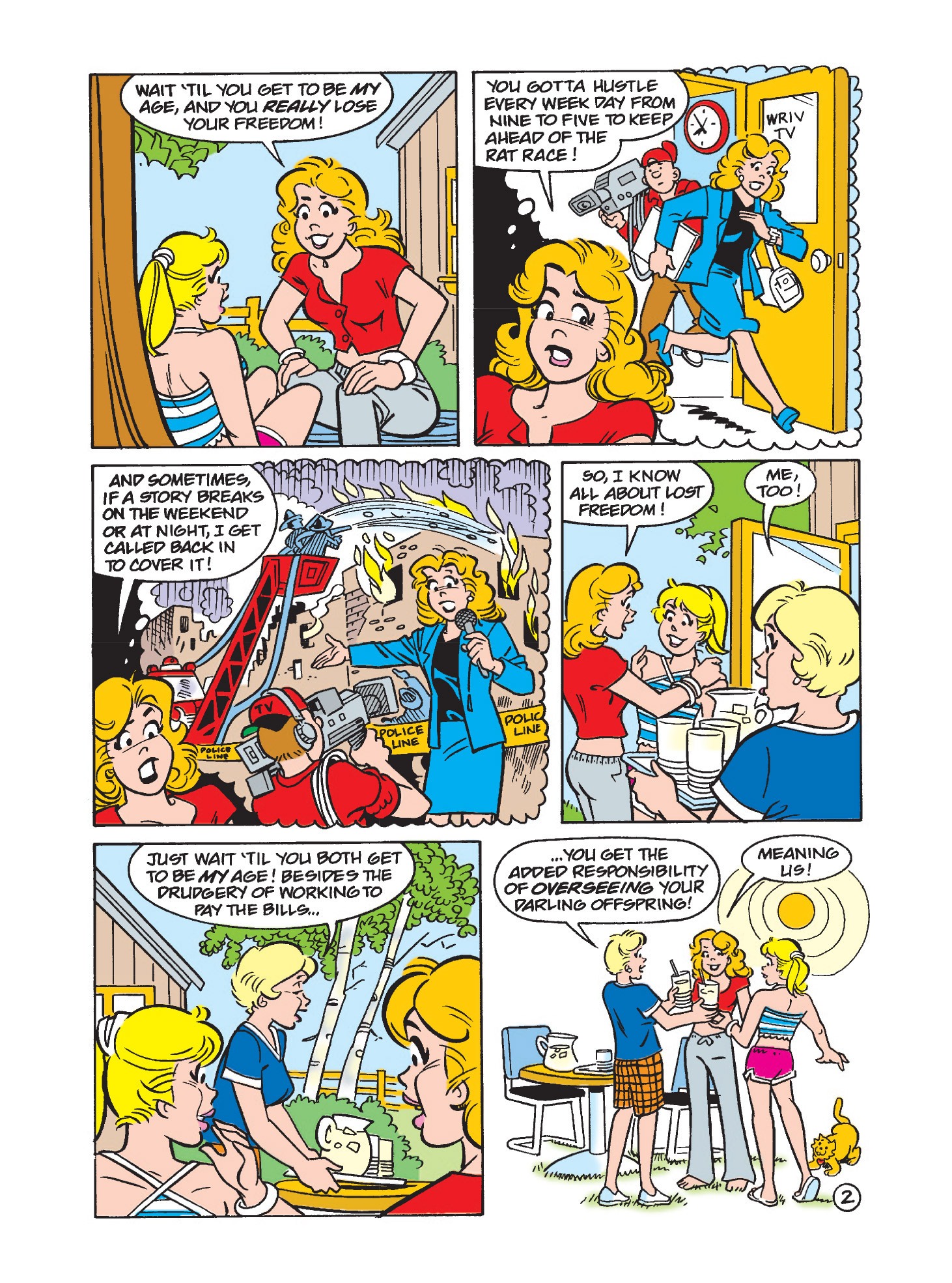 Read online Betty & Veronica Friends Double Digest comic -  Issue #227 - 142