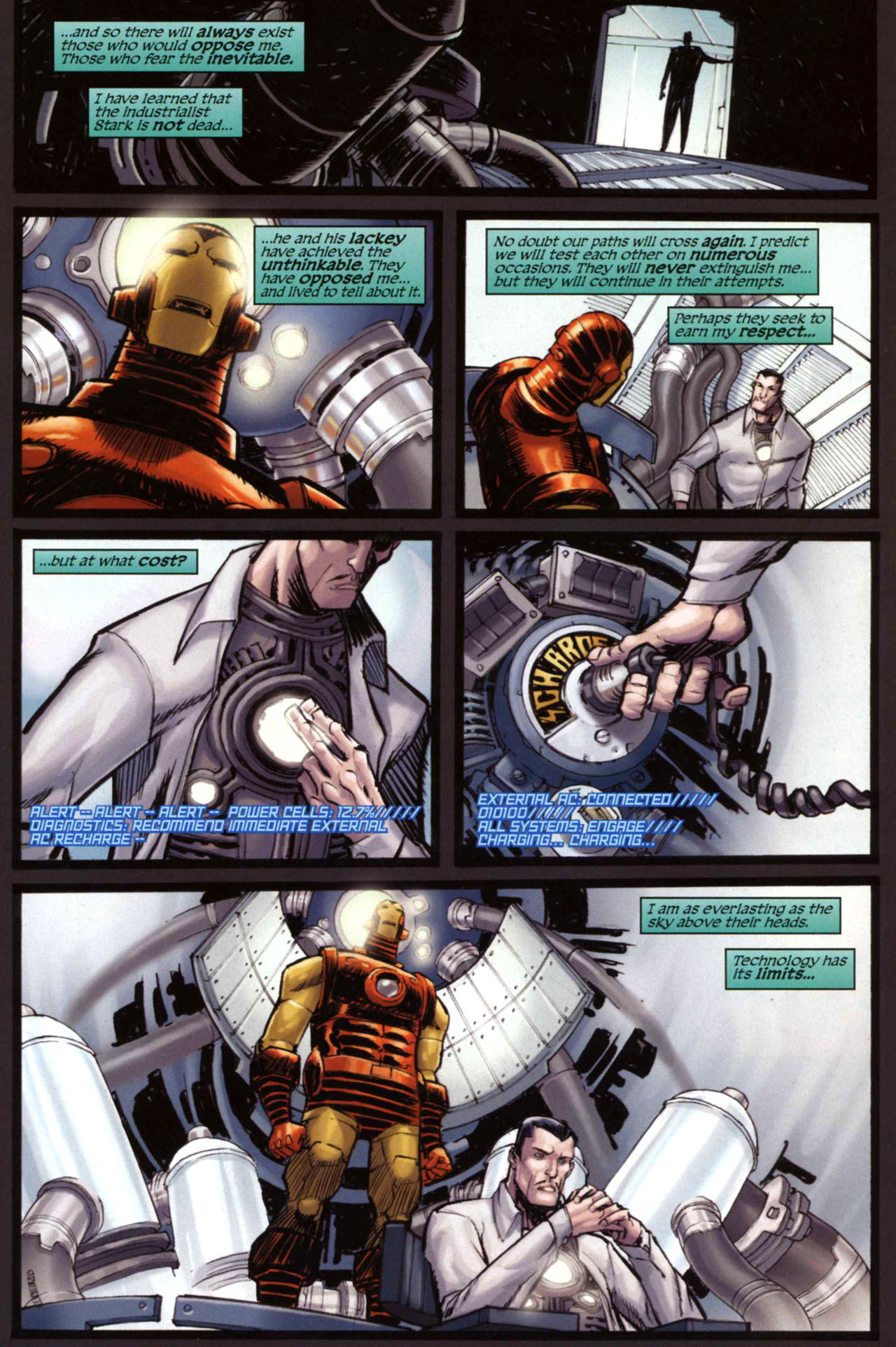 Read online Iron Man: Enter the Mandarin comic -  Issue #6 - 23