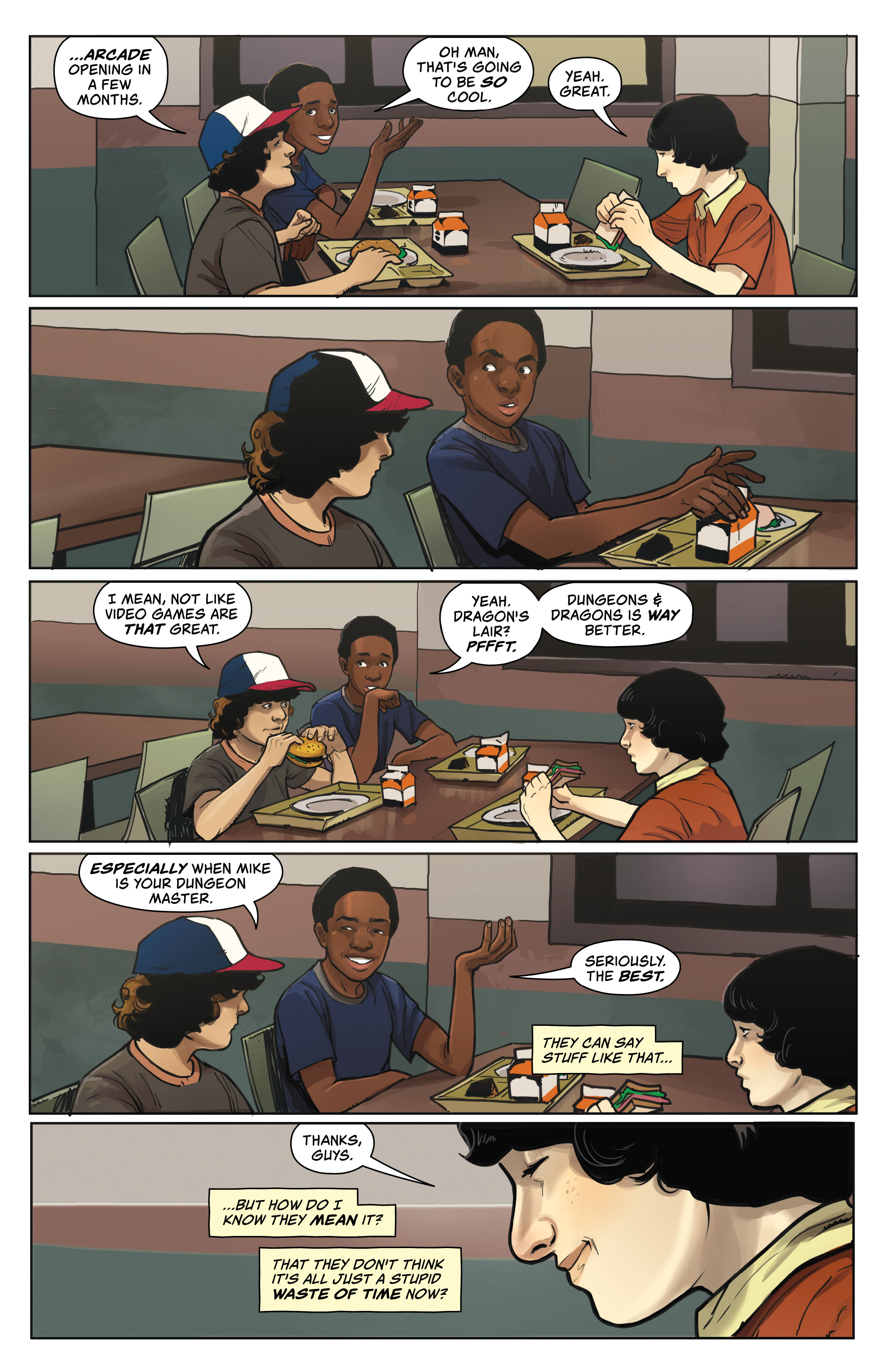 Read online Stranger Things and Dungeons & Dragons comic -  Issue #2 - 10