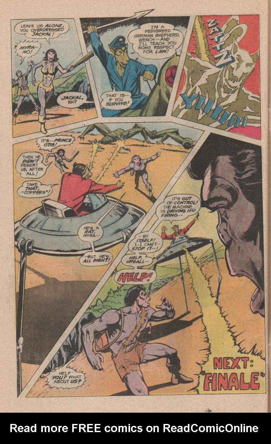 Read online Kamandi, The Last Boy On Earth comic -  Issue #45 - 32