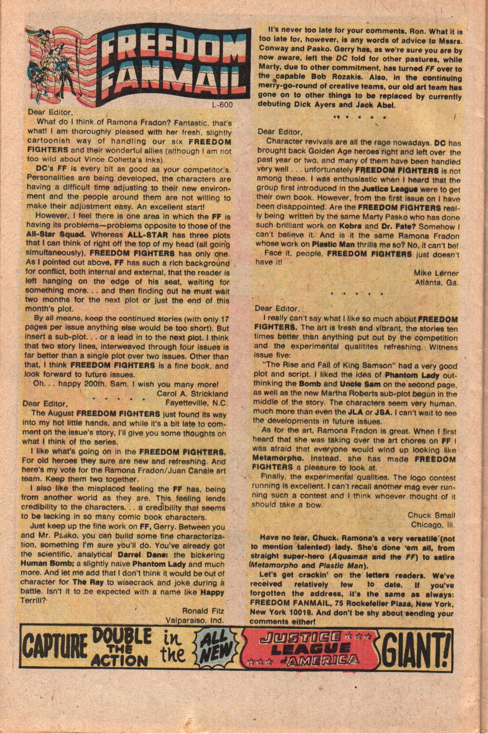 Freedom Fighters (1976) Issue #7 #7 - English 32