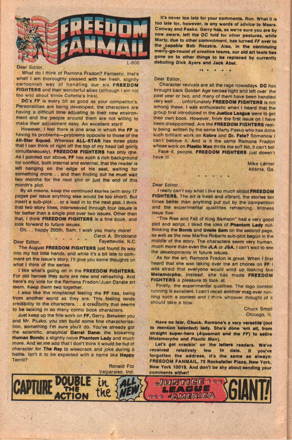 Read online Freedom Fighters (1976) comic -  Issue #7 - 32