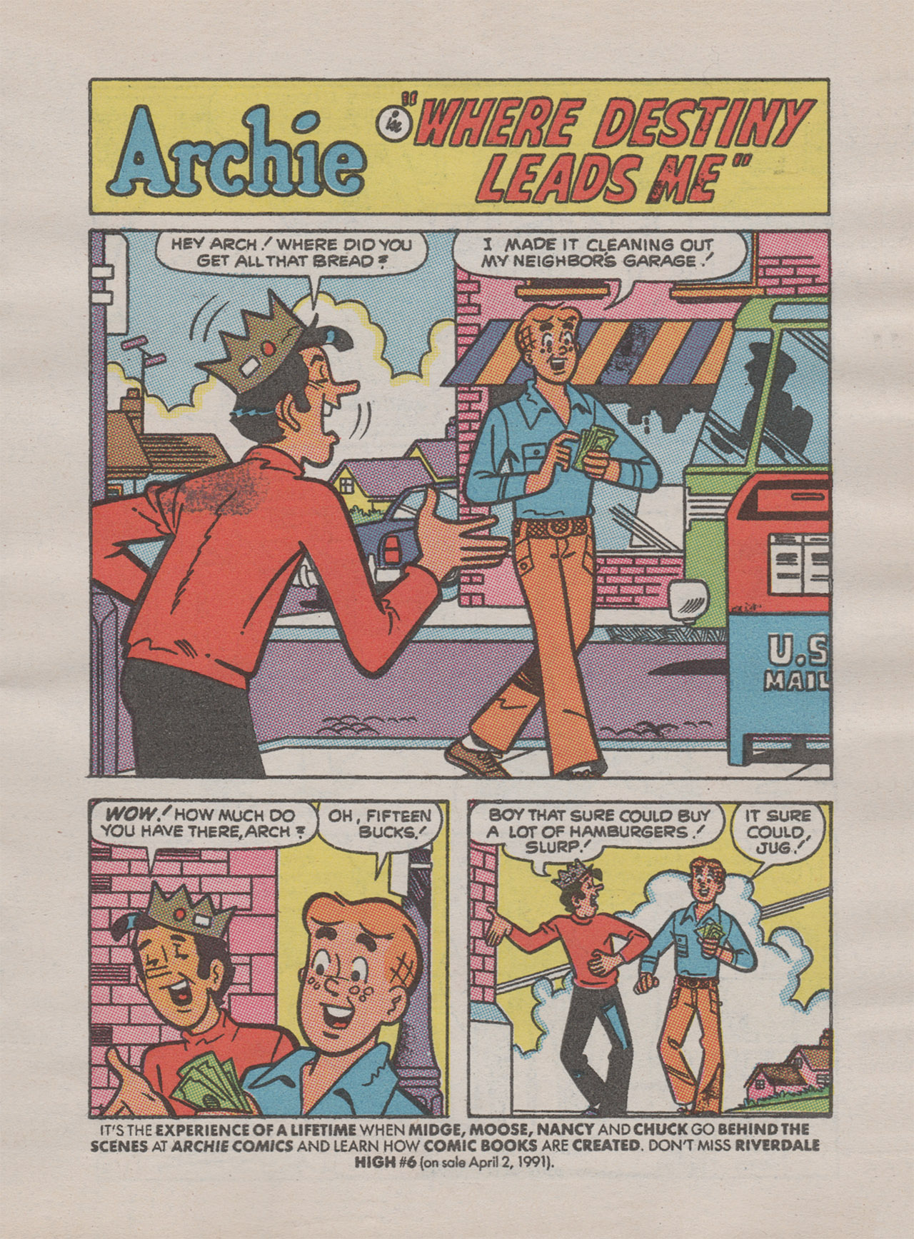 Read online Jughead with Archie Digest Magazine comic -  Issue #104 - 92