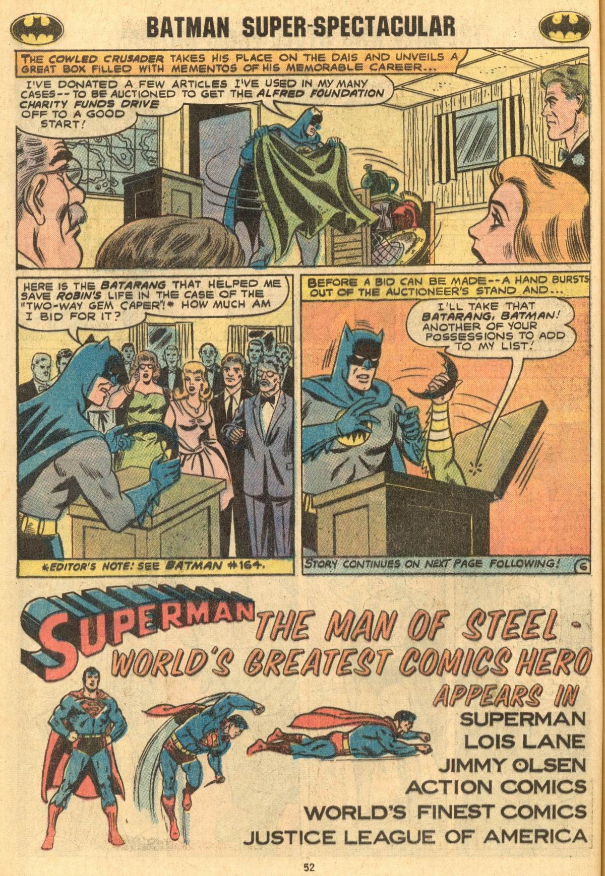 Read online Batman (1940) comic -  Issue #254 - 52