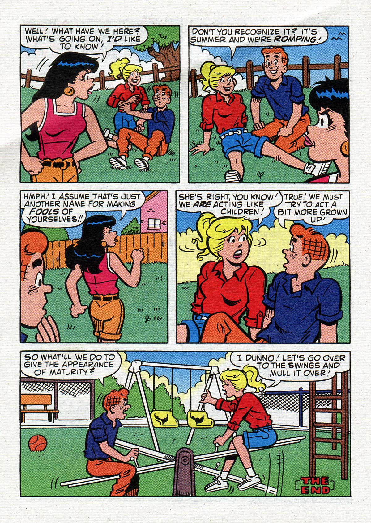 Read online Archie Digest Magazine comic -  Issue #136 - 75