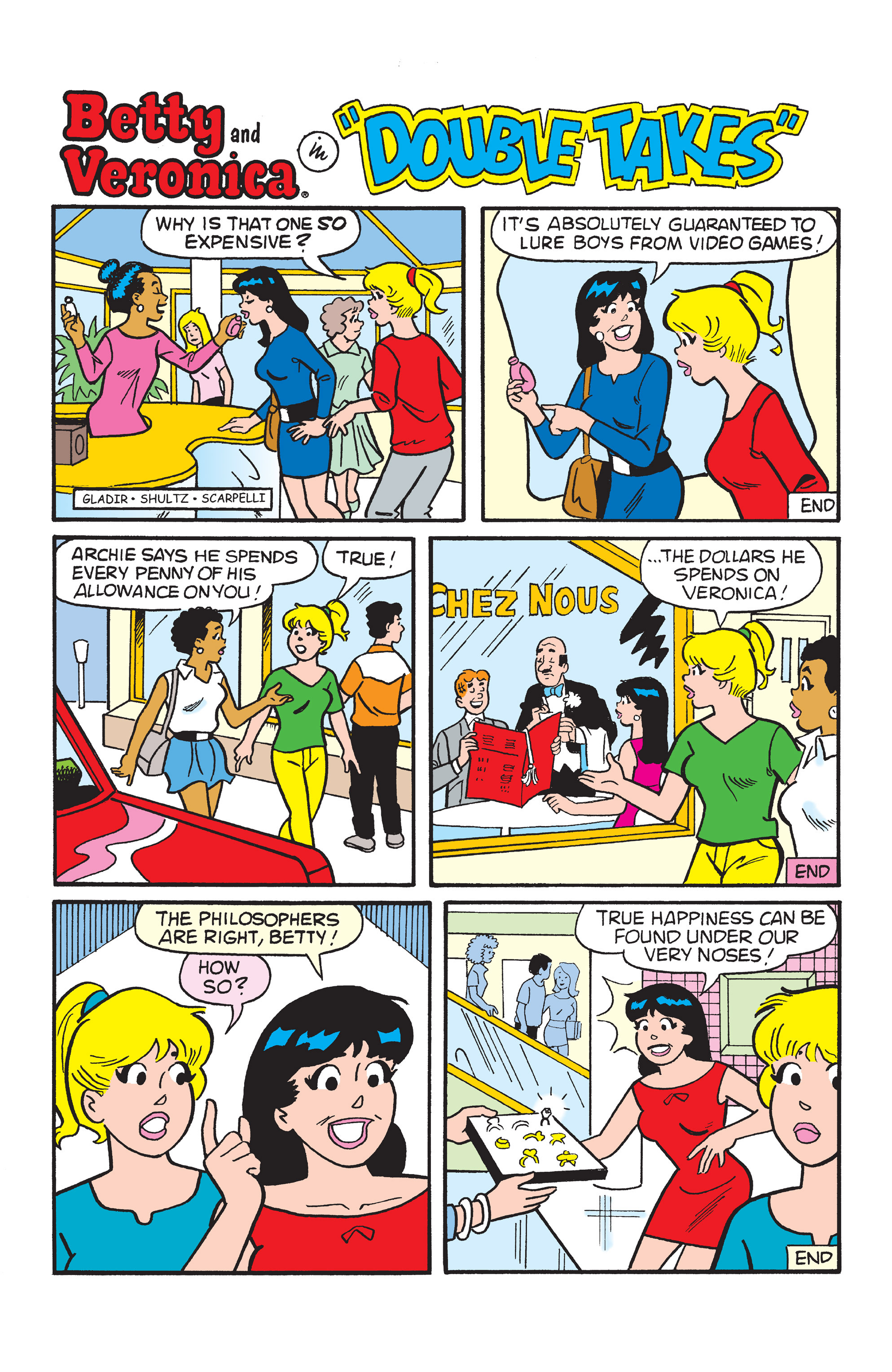 Read online Betty and Veronica: Mall Princesses comic -  Issue # TPB - 29