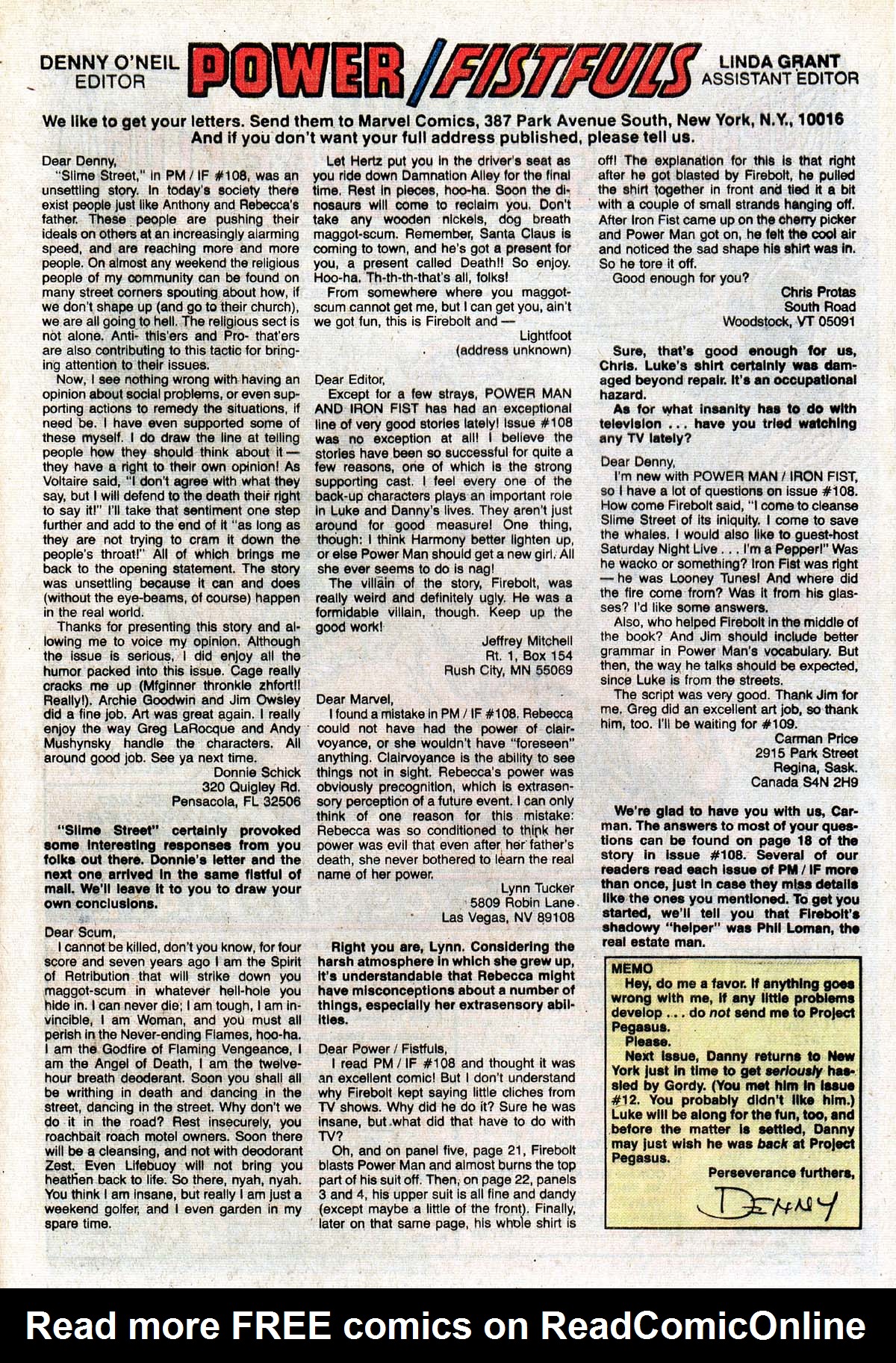 Read online Power Man and Iron Fist (1978) comic -  Issue #112 - 27