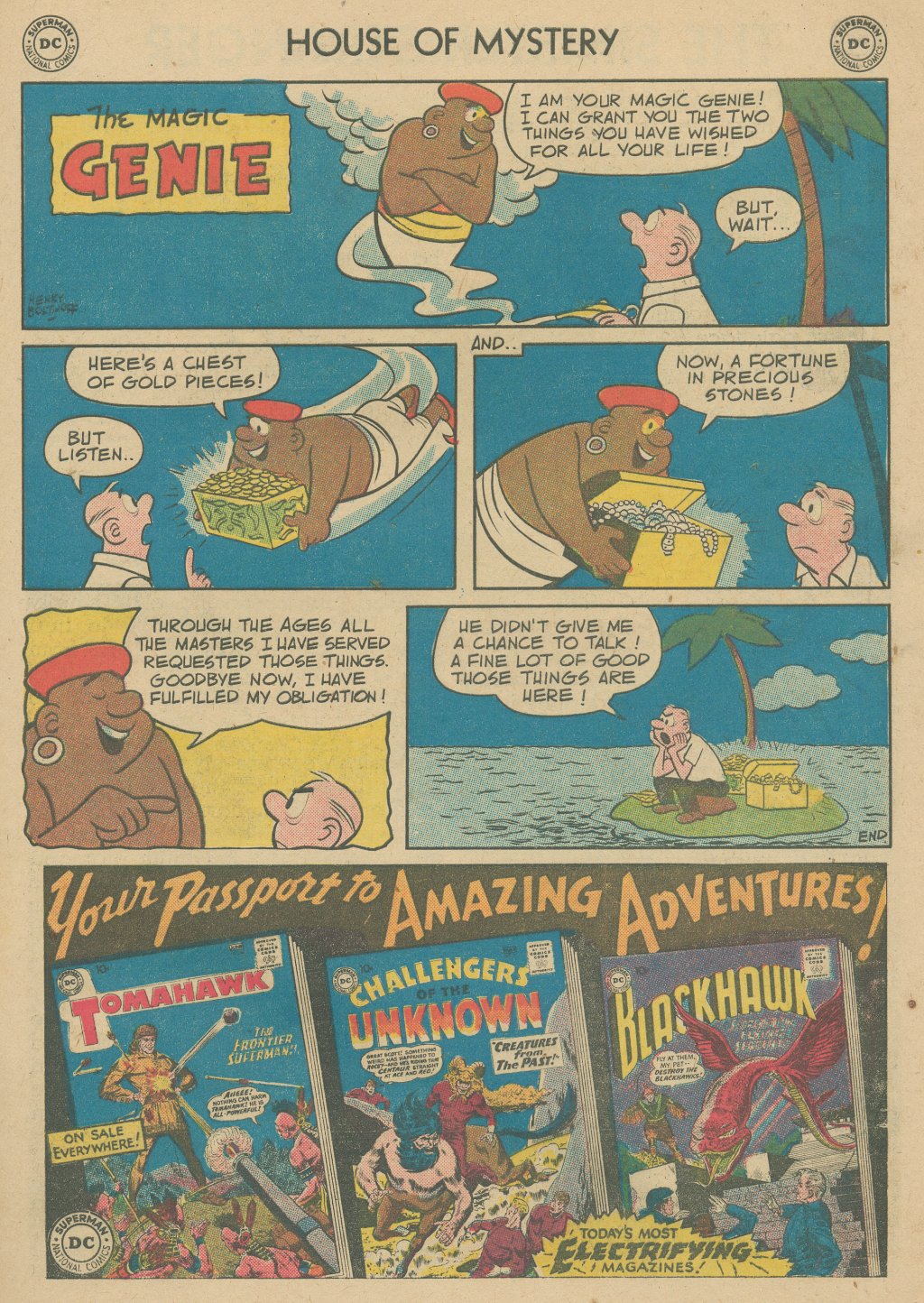 Read online House of Mystery (1951) comic -  Issue #98 - 23