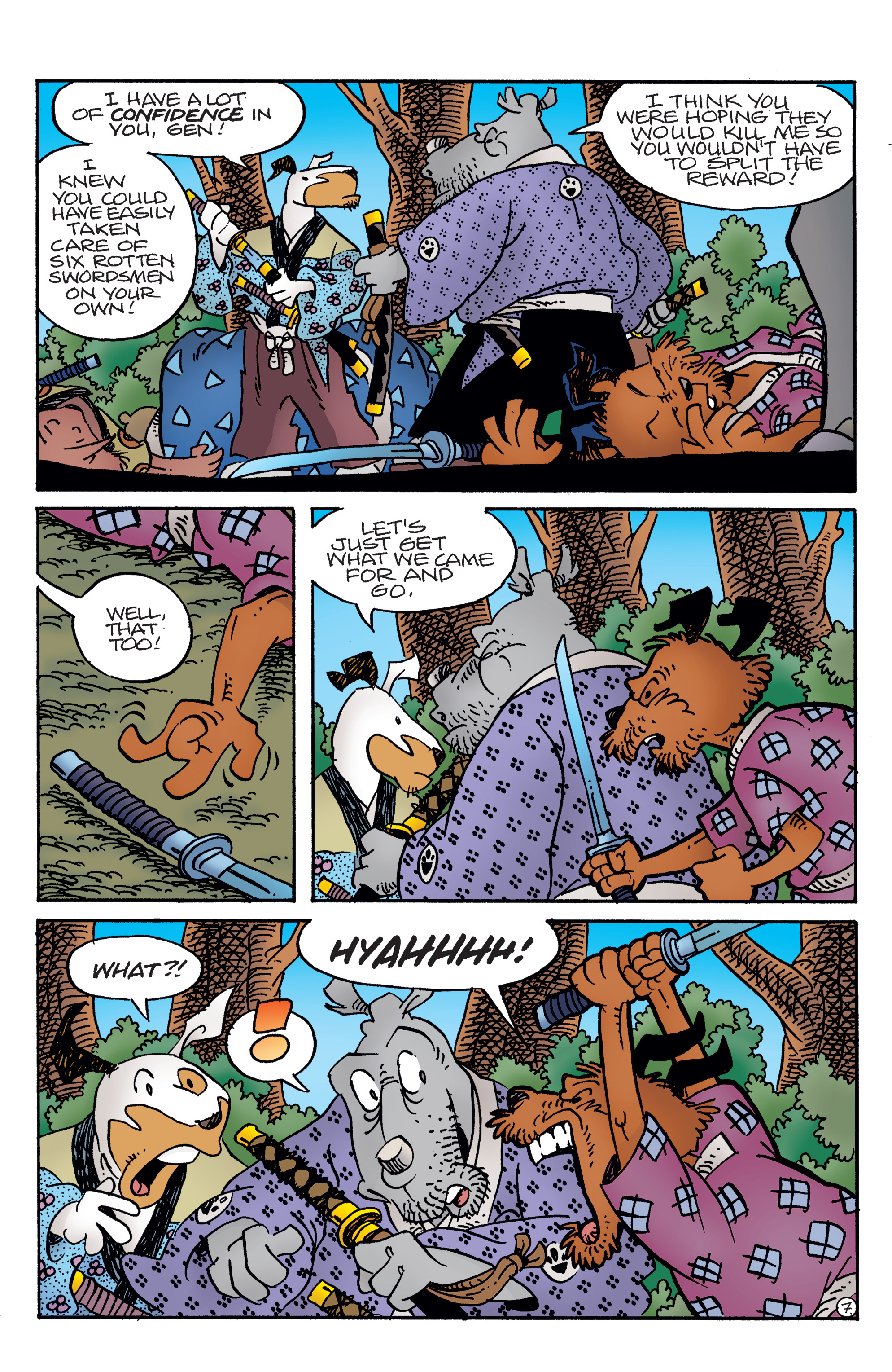 Read online Usagi Yojimbo (2019) comic -  Issue #7 - 9