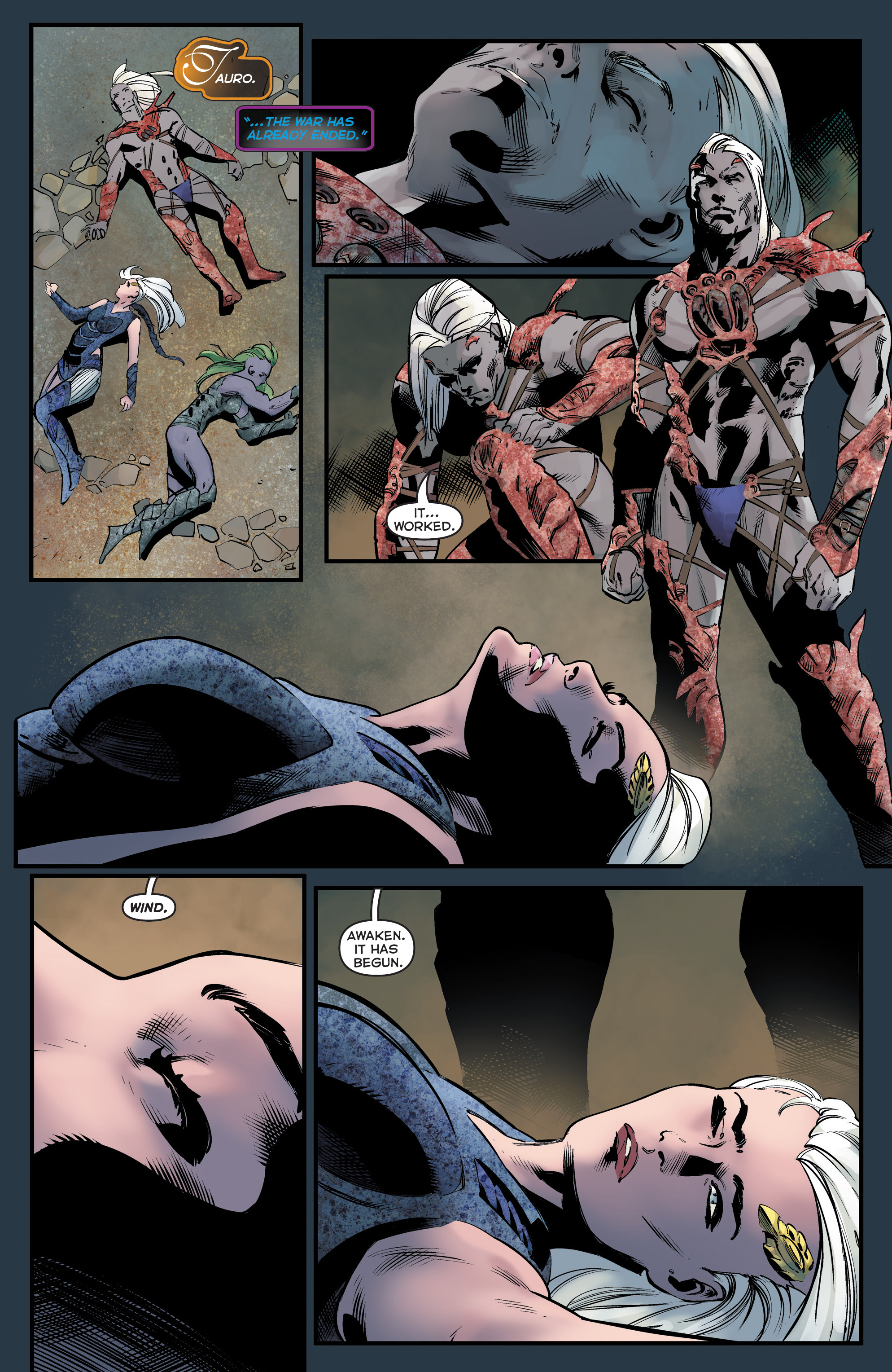 Read online Michael Turner's Fathom (2019) comic -  Issue #6 - 12