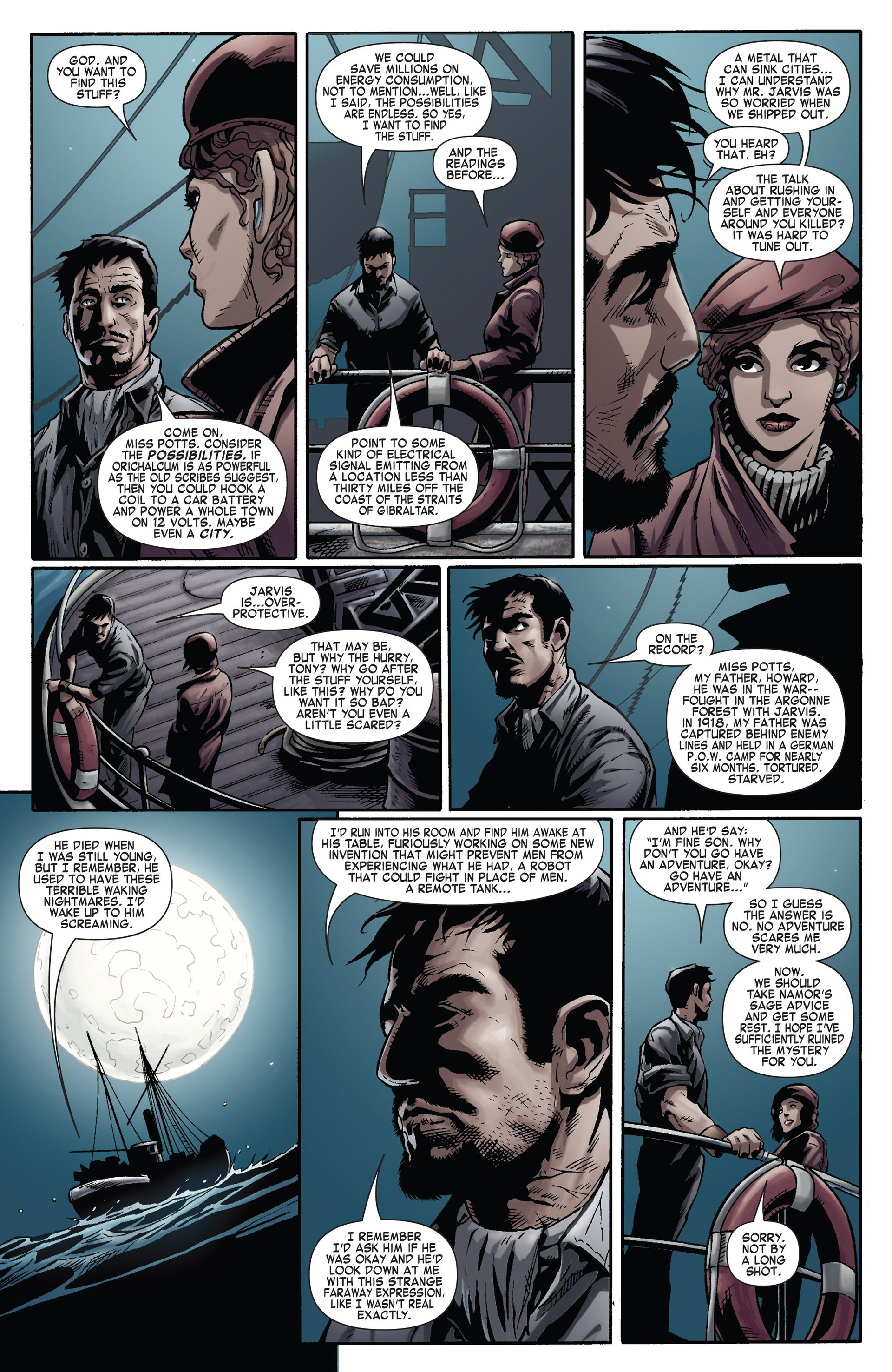 Read online Iron Man Noir comic -  Issue #2 - 9
