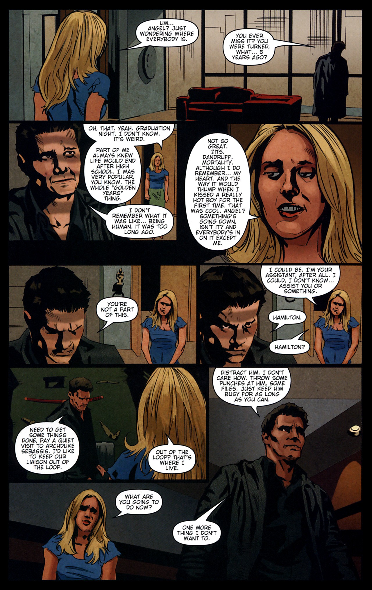 Read online Angel: Not Fade Away comic -  Issue #1 - 11