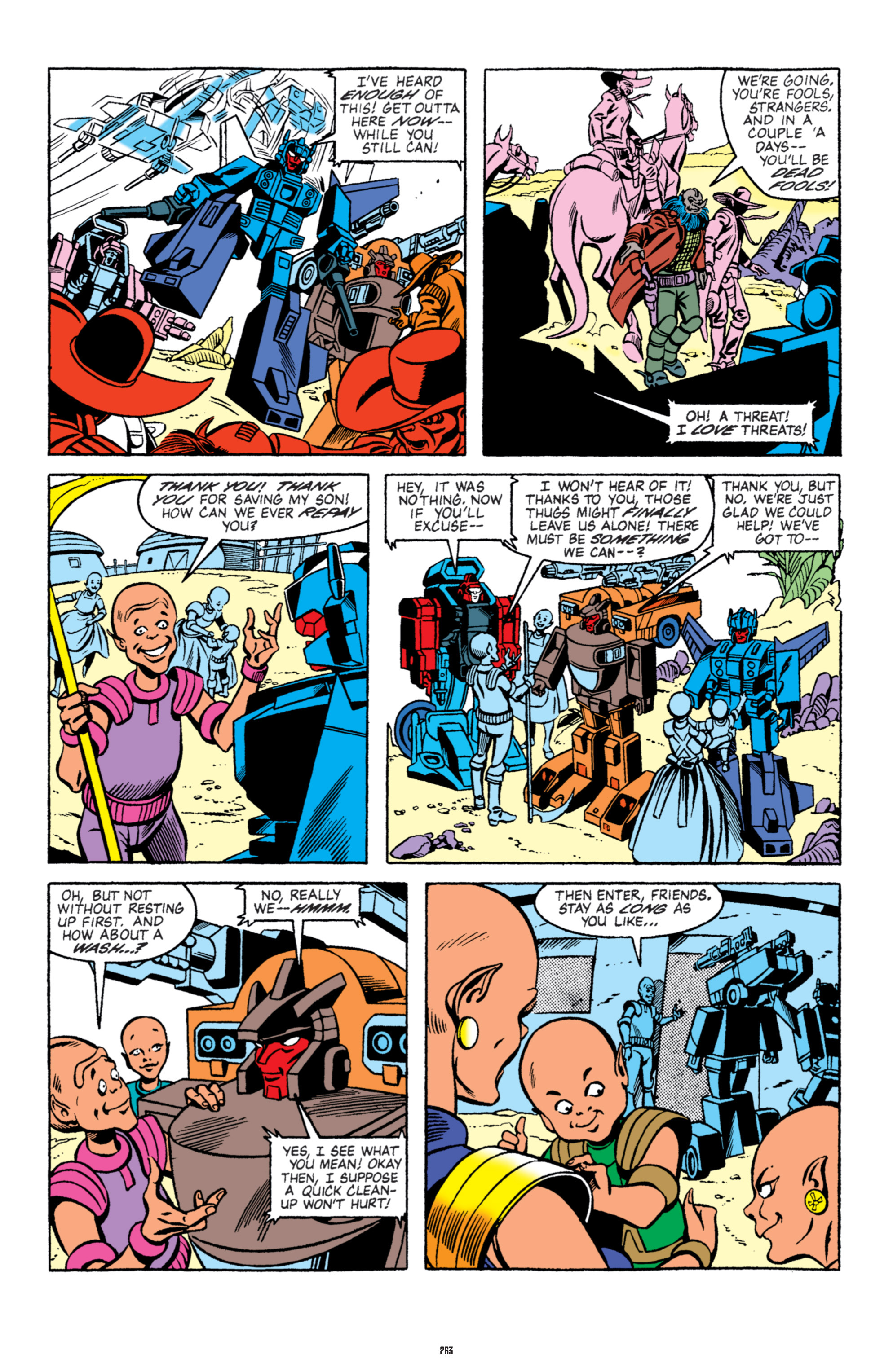 Read online The Transformers Classics comic -  Issue # TPB 5 - 264
