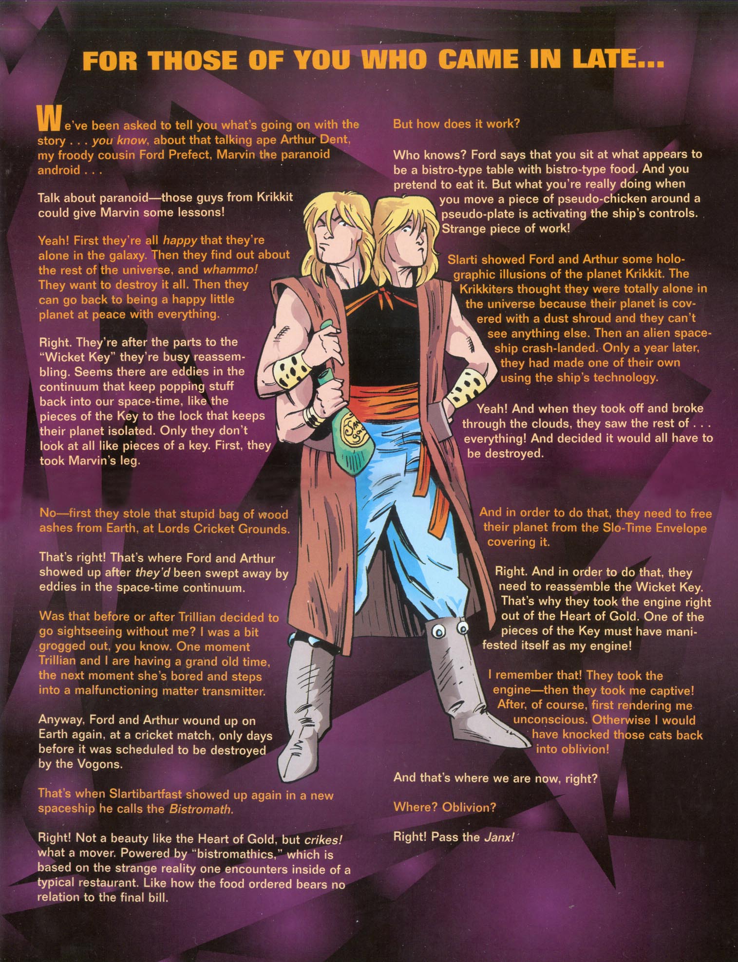 Read online Life, the Universe and Everything comic -  Issue #2 - 4