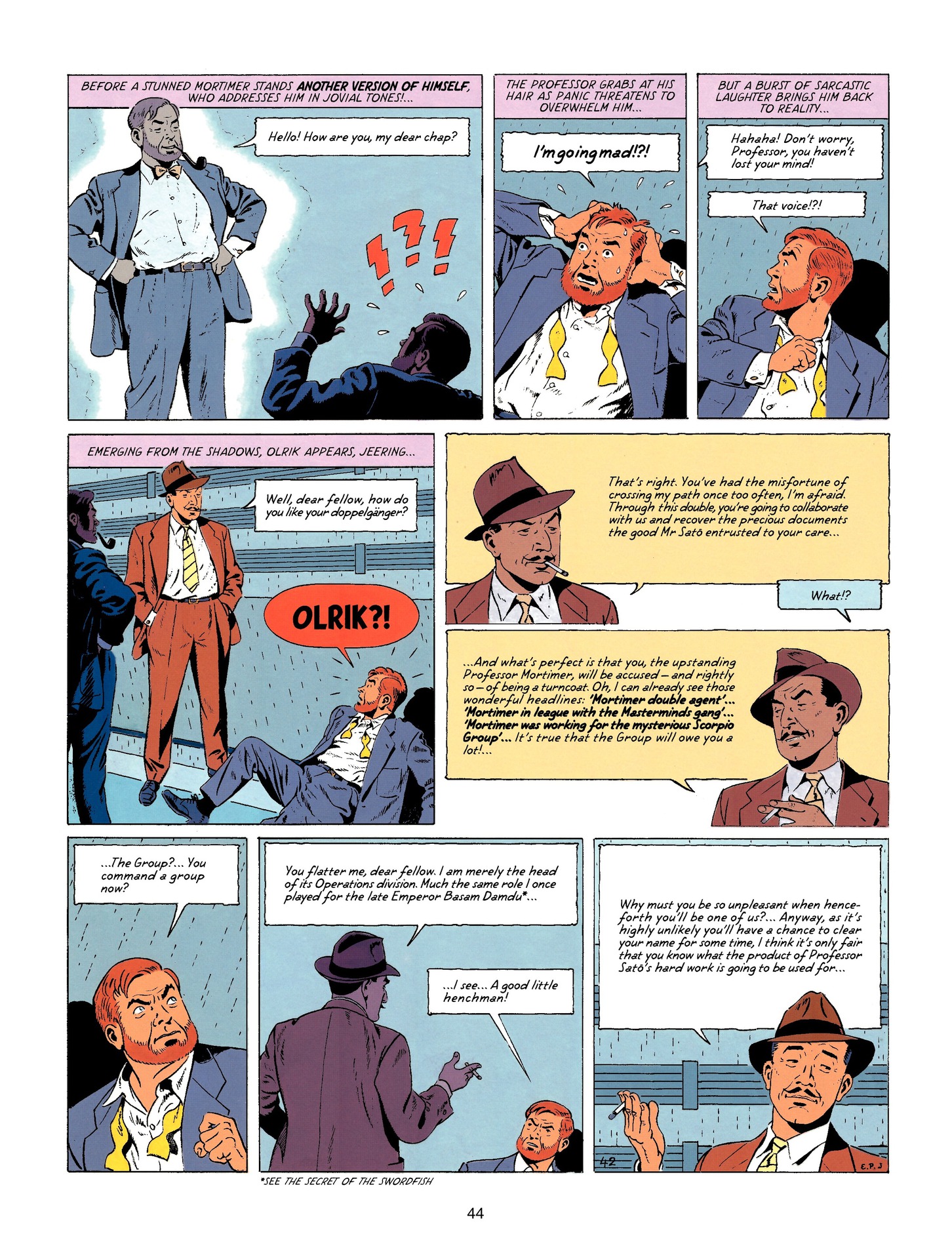 Read online Blake & Mortimer comic -  Issue #22 - 44